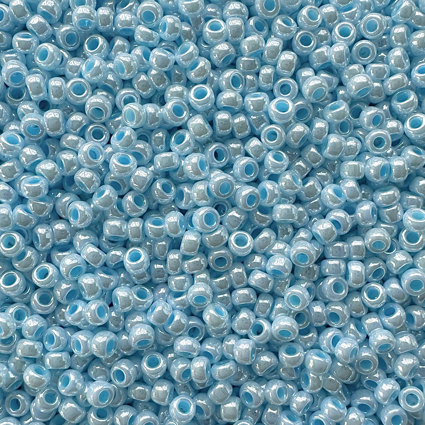 24g Miyuki 11-430 Baby Blue Opaque Luster - The Bead Mix