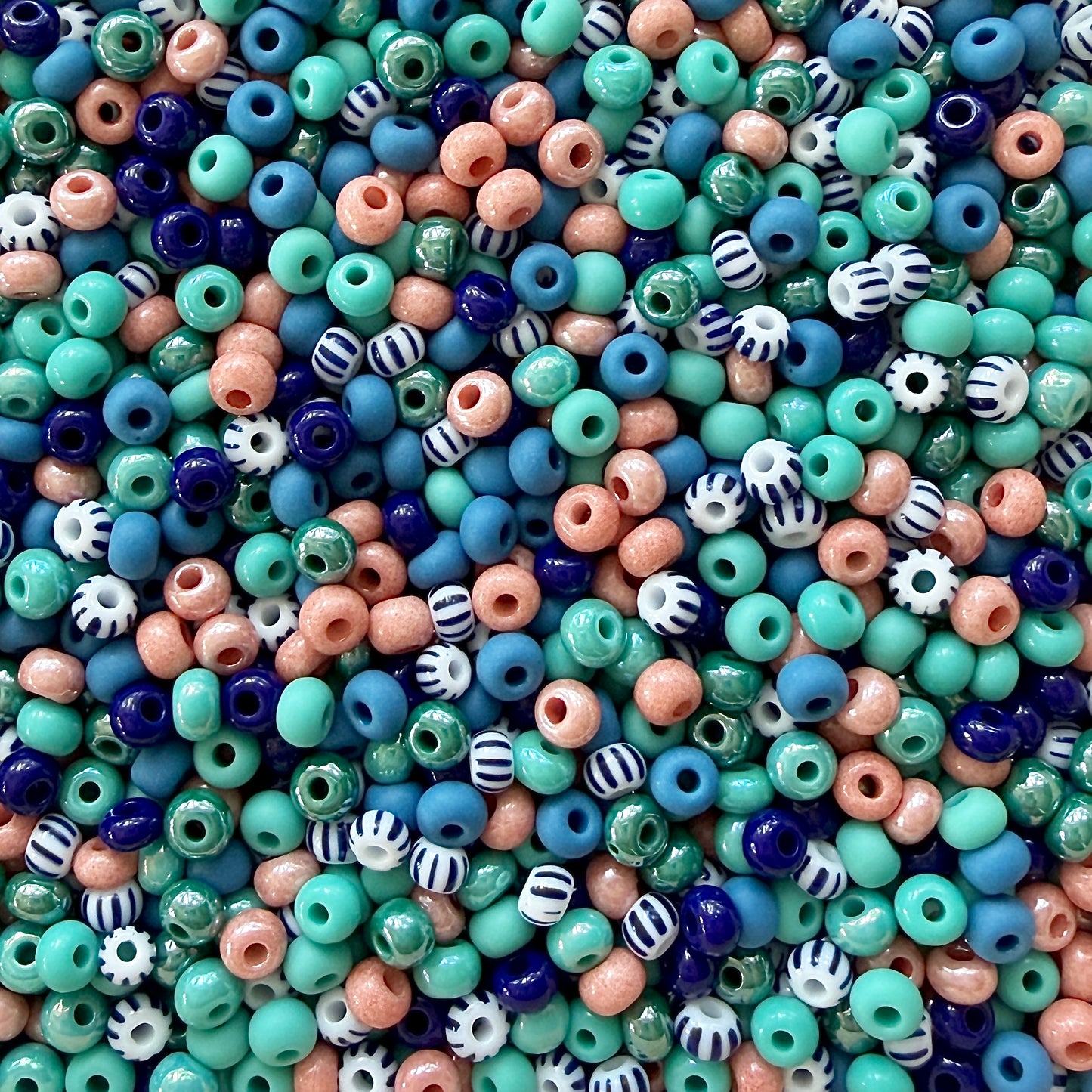 Mediterranean 6/0 Czech Seed Bead Mix