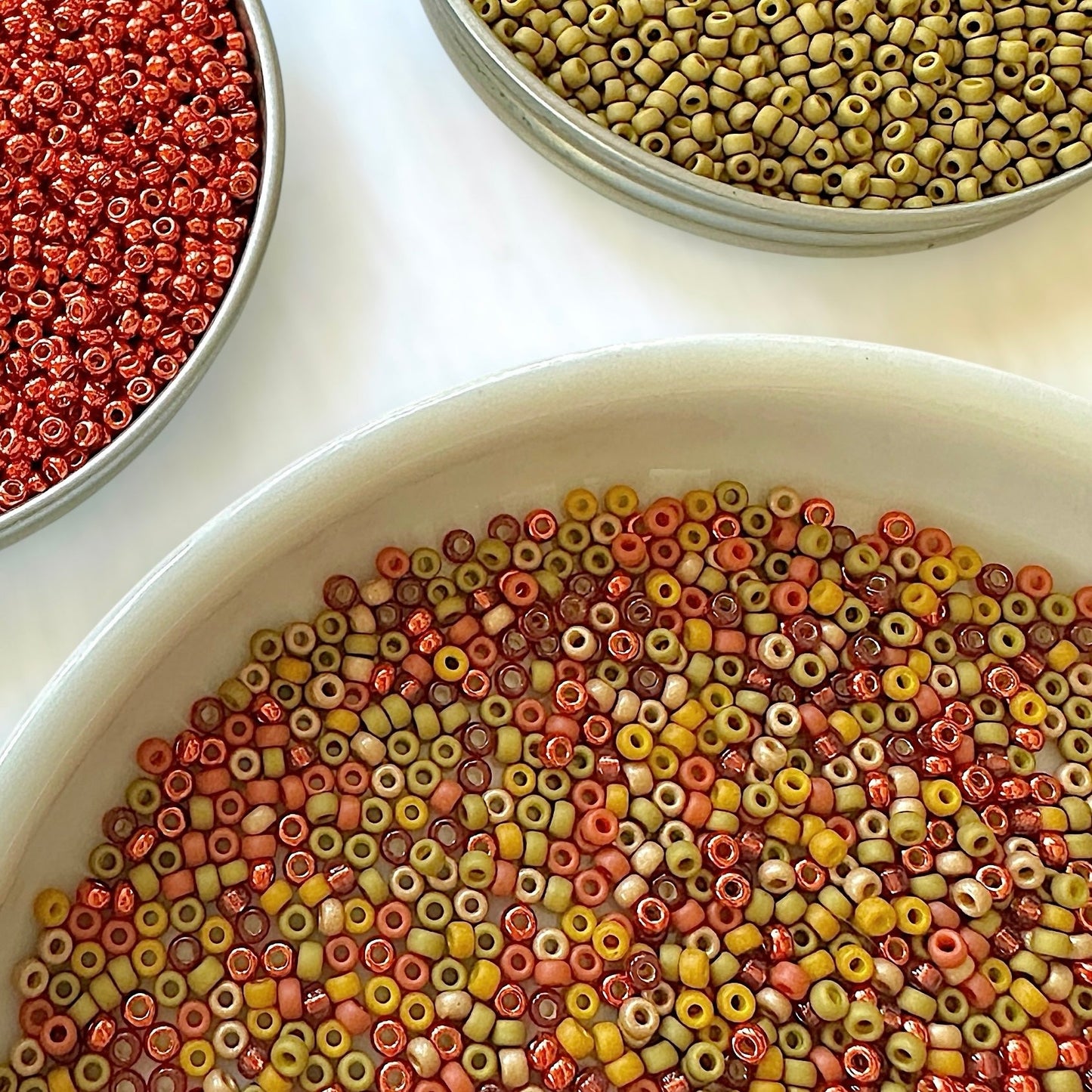 Apple Orchard 11/0 Miyuki Seed Bead Mix - The Bead Mix