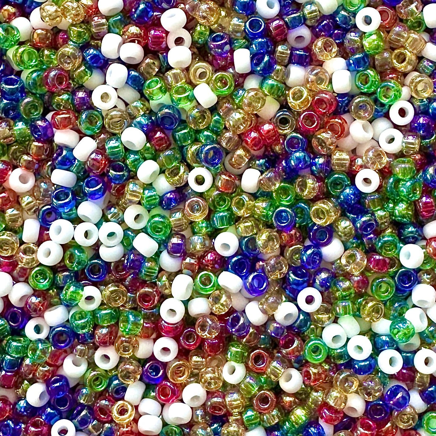 Christmas Lights 11/0 Miyuki Seed Bead Mix - The Bead Mix
