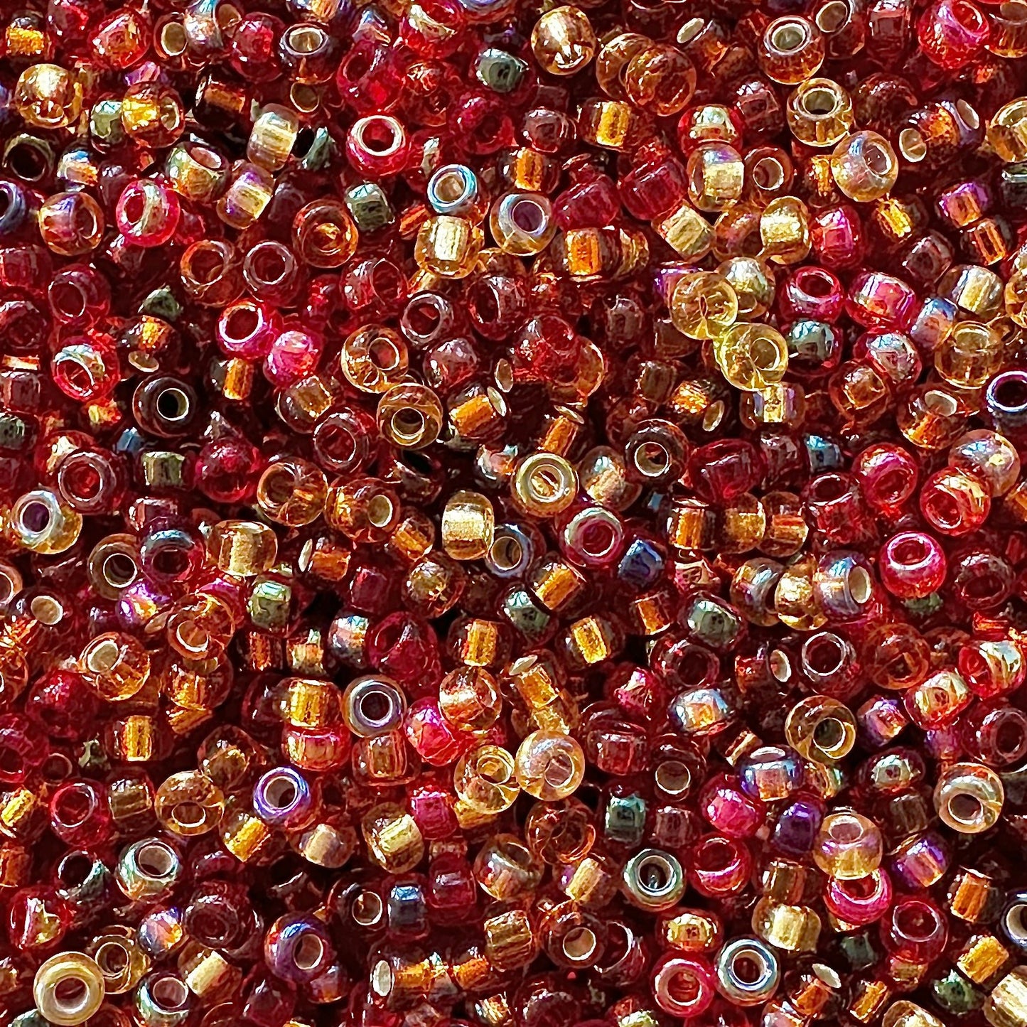 Fire 11/0 Miyuki Seed Bead Mix - The Bead Mix