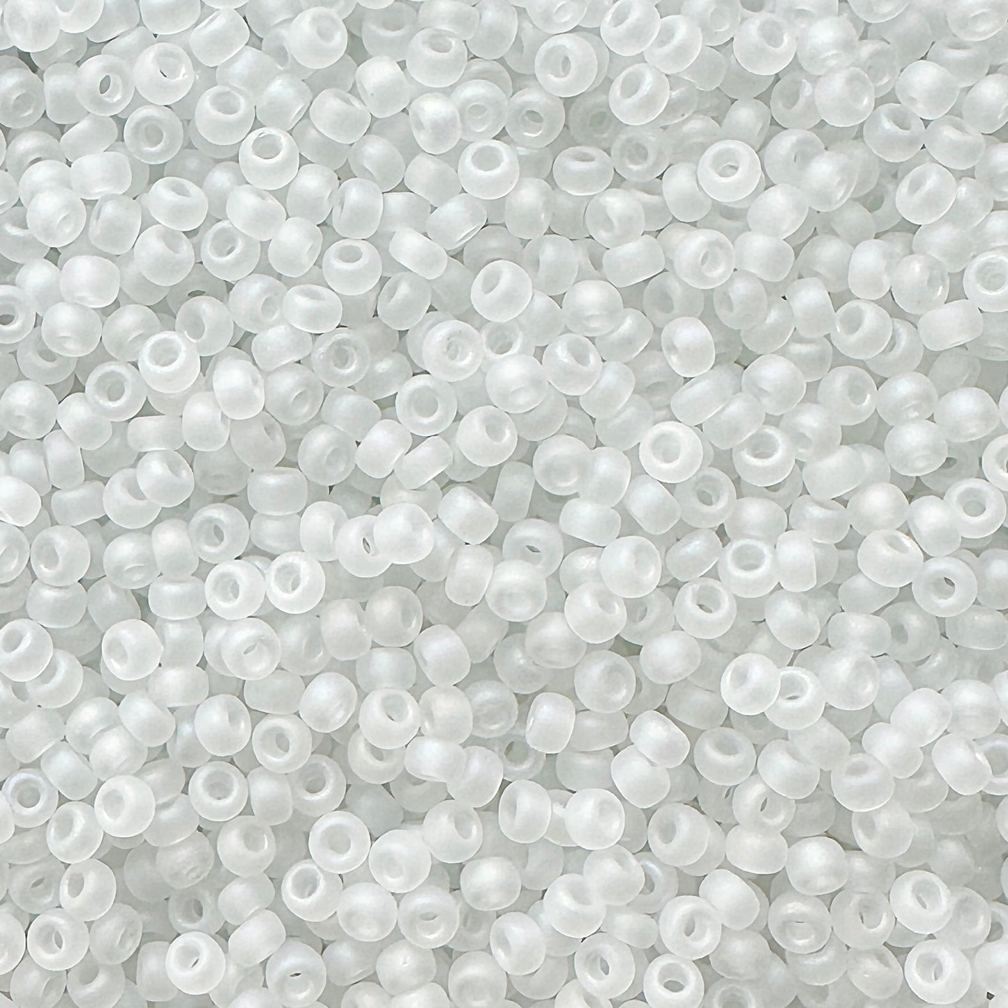 Miyuki 11 - 131FR Crystal Frosted Rainbow - The Bead Mix