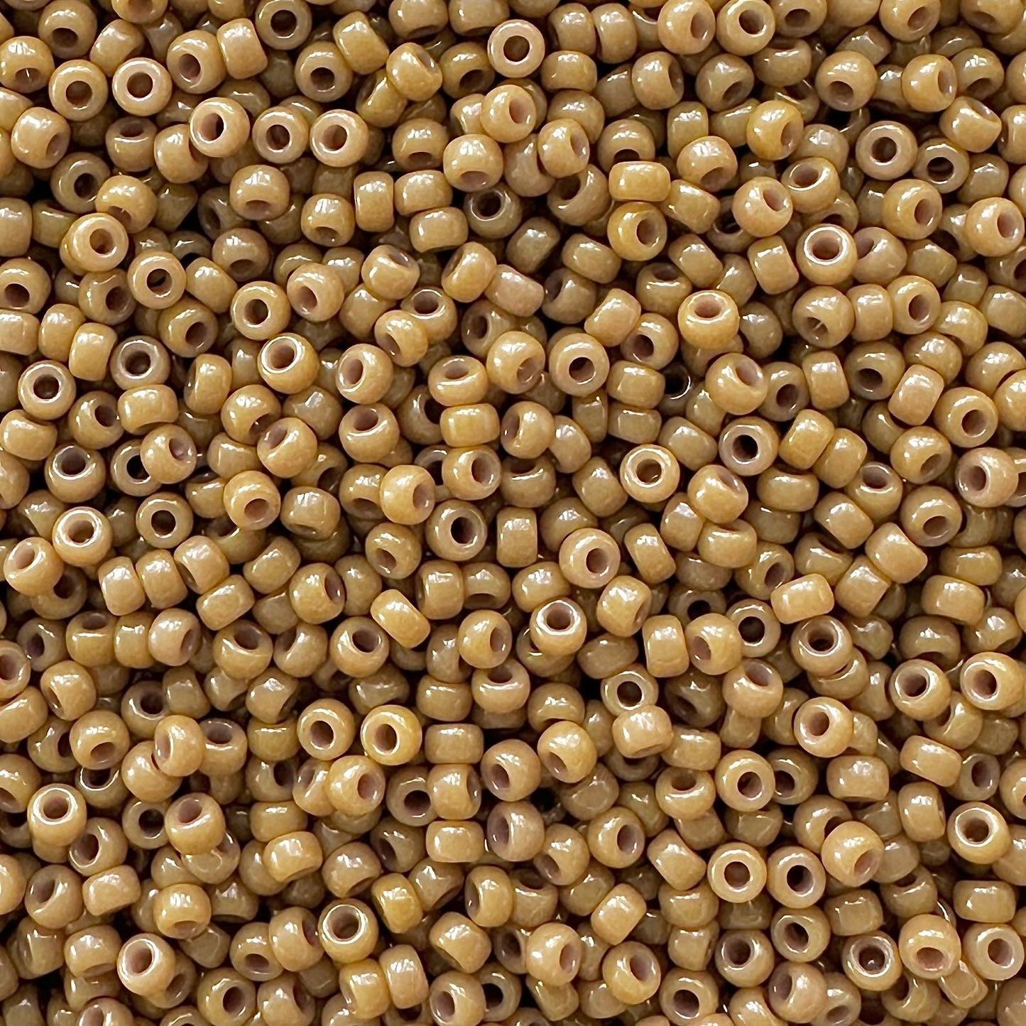 Miyuki 11 - 1461 Opaque Dyed Latte - The Bead Mix