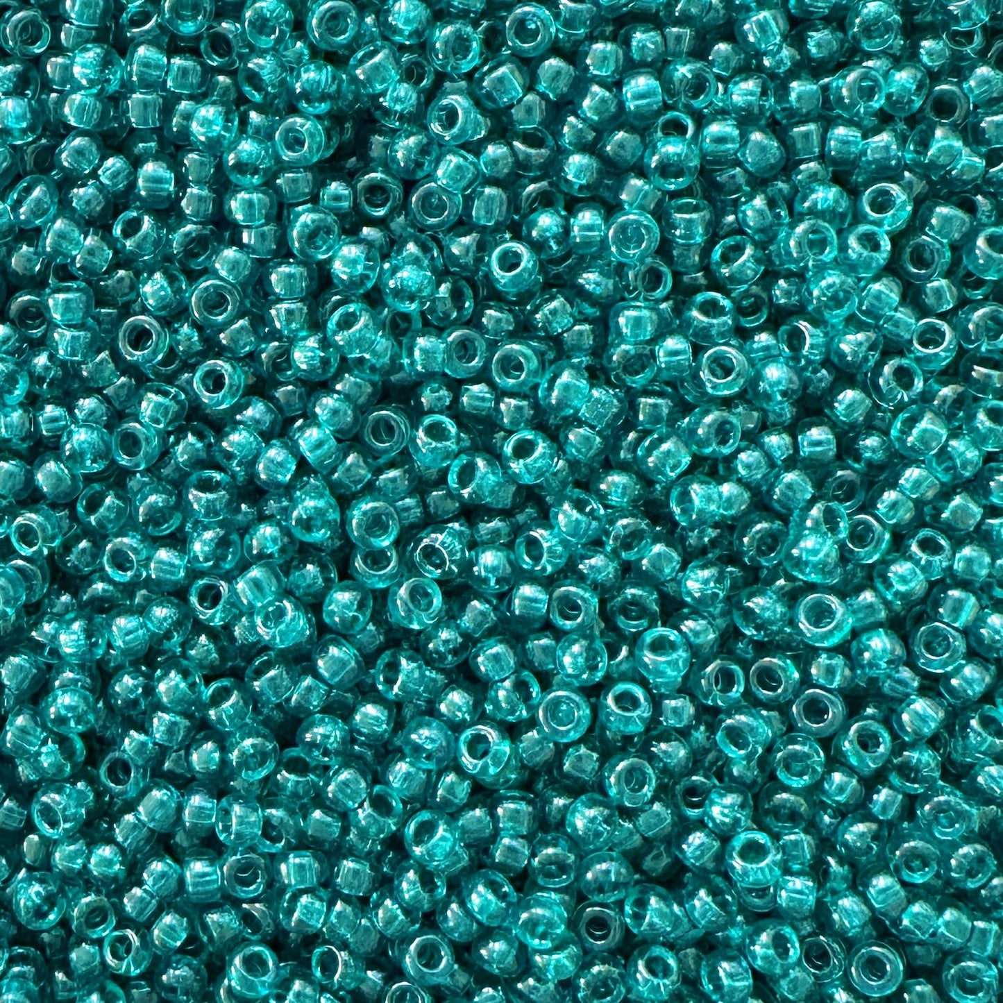 Miyuki 11 - 2406 Transparent Dark Teal - The Bead Mix