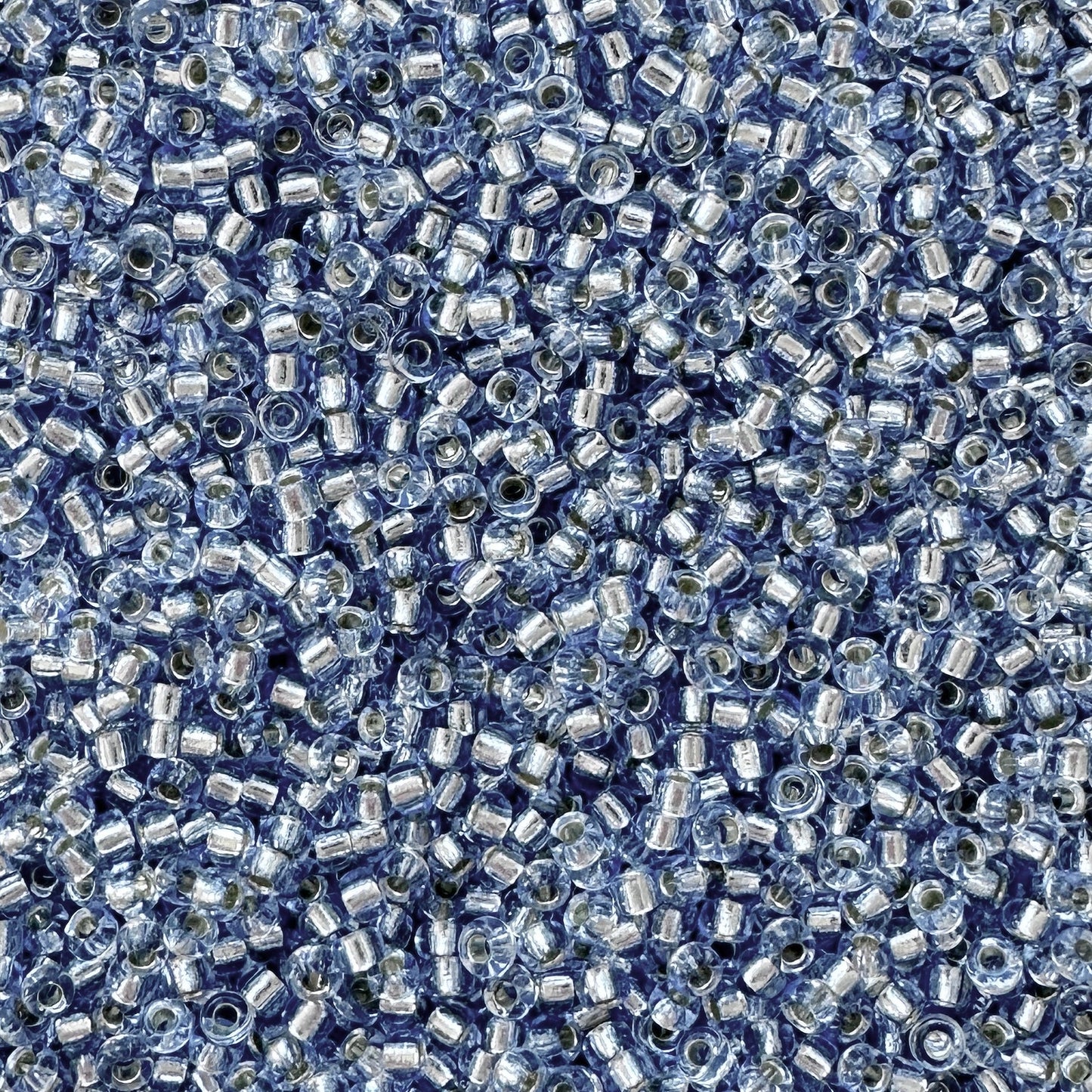 Miyuki 11 - 2430 Silver Lined Pale Sapphire - The Bead Mix