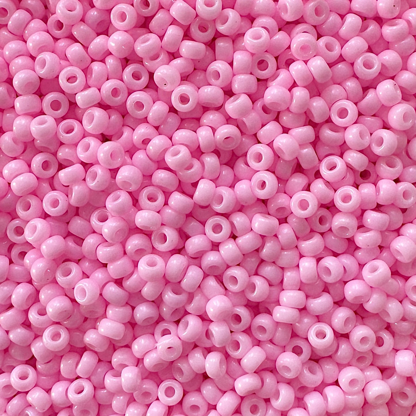 Miyuki 11 - 415 Opaque Dyed Powder Pink - The Bead Mix