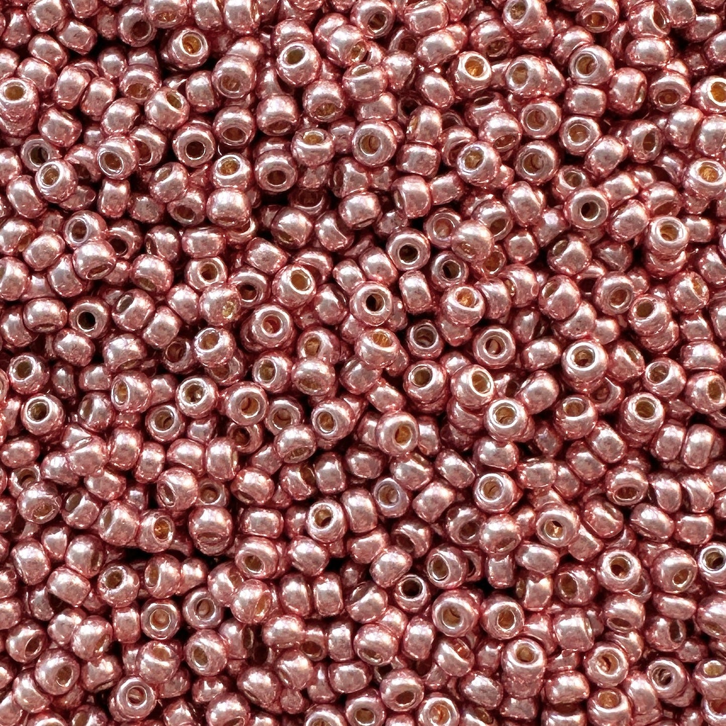 Miyuki 11 - 4209 Duracoat Galvanized Dark Coral - The Bead Mix