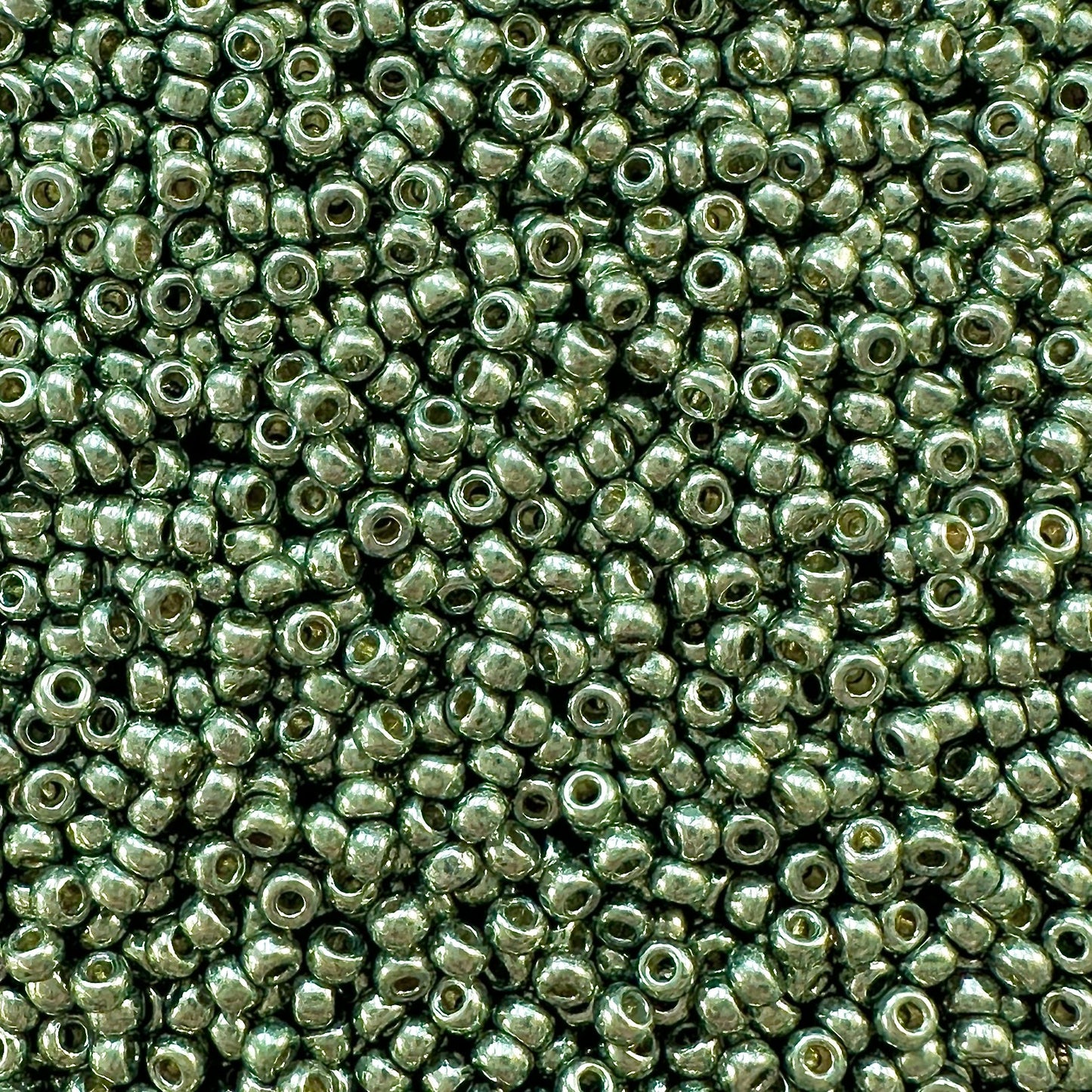 Miyuki 11 - 4215 Duracoat Galvanized Sea Green - The Bead Mix
