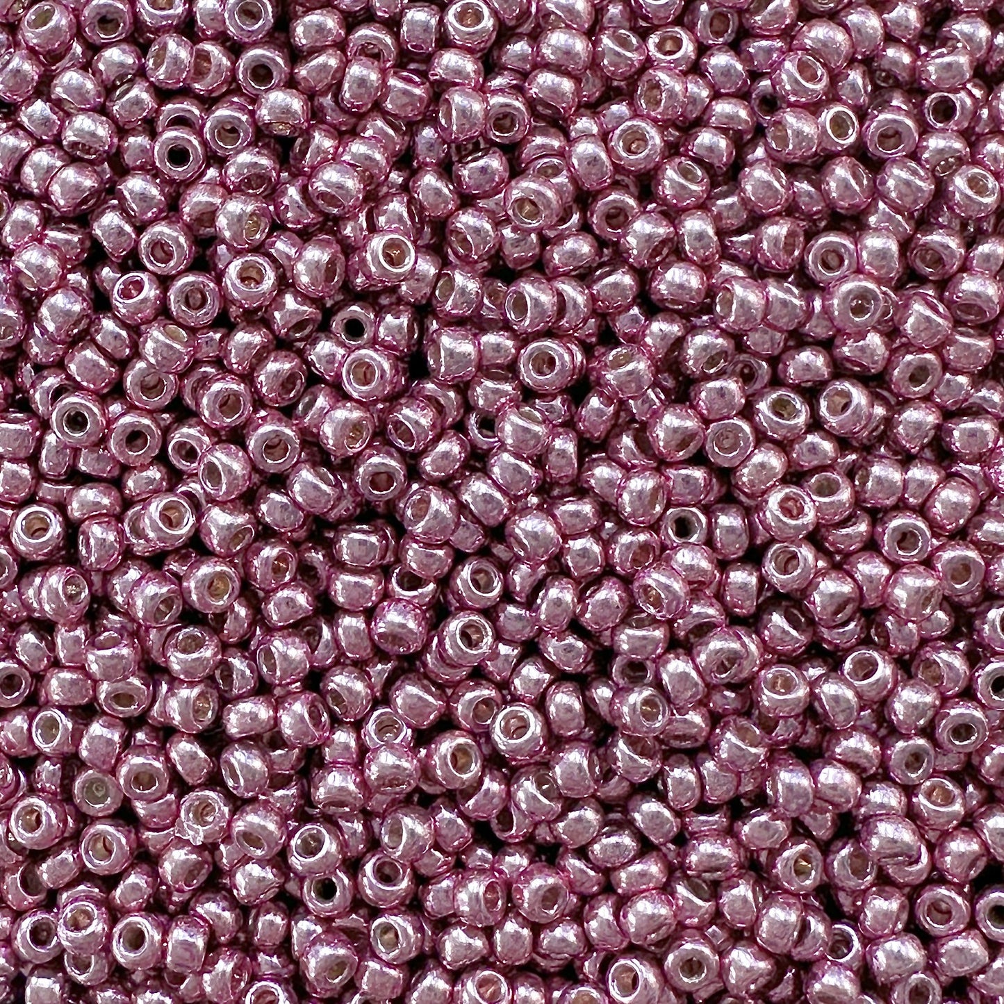 Miyuki 11 - 4218 Duracoat Galvanized Dusty Orchid - The Bead Mix