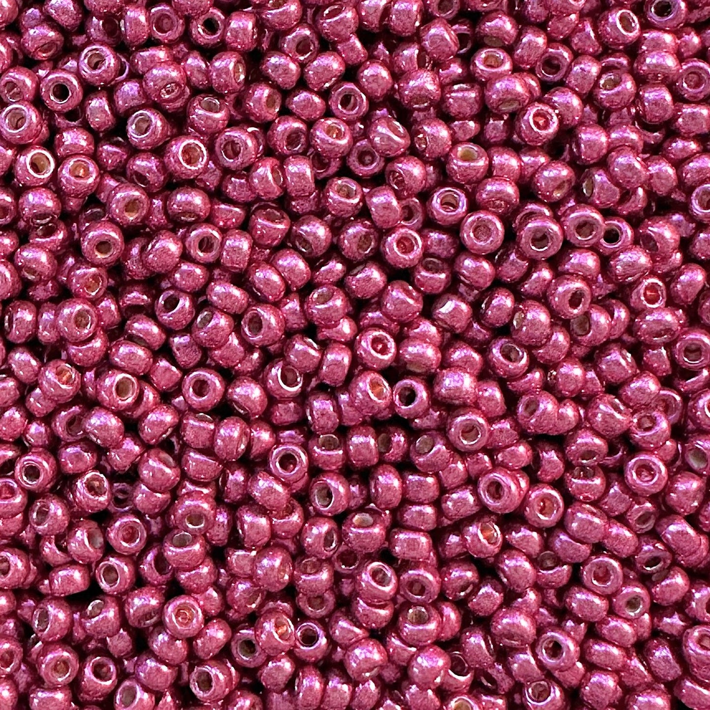 Miyuki 11 - 4219 Duracoat Galvanized Magenta - The Bead Mix