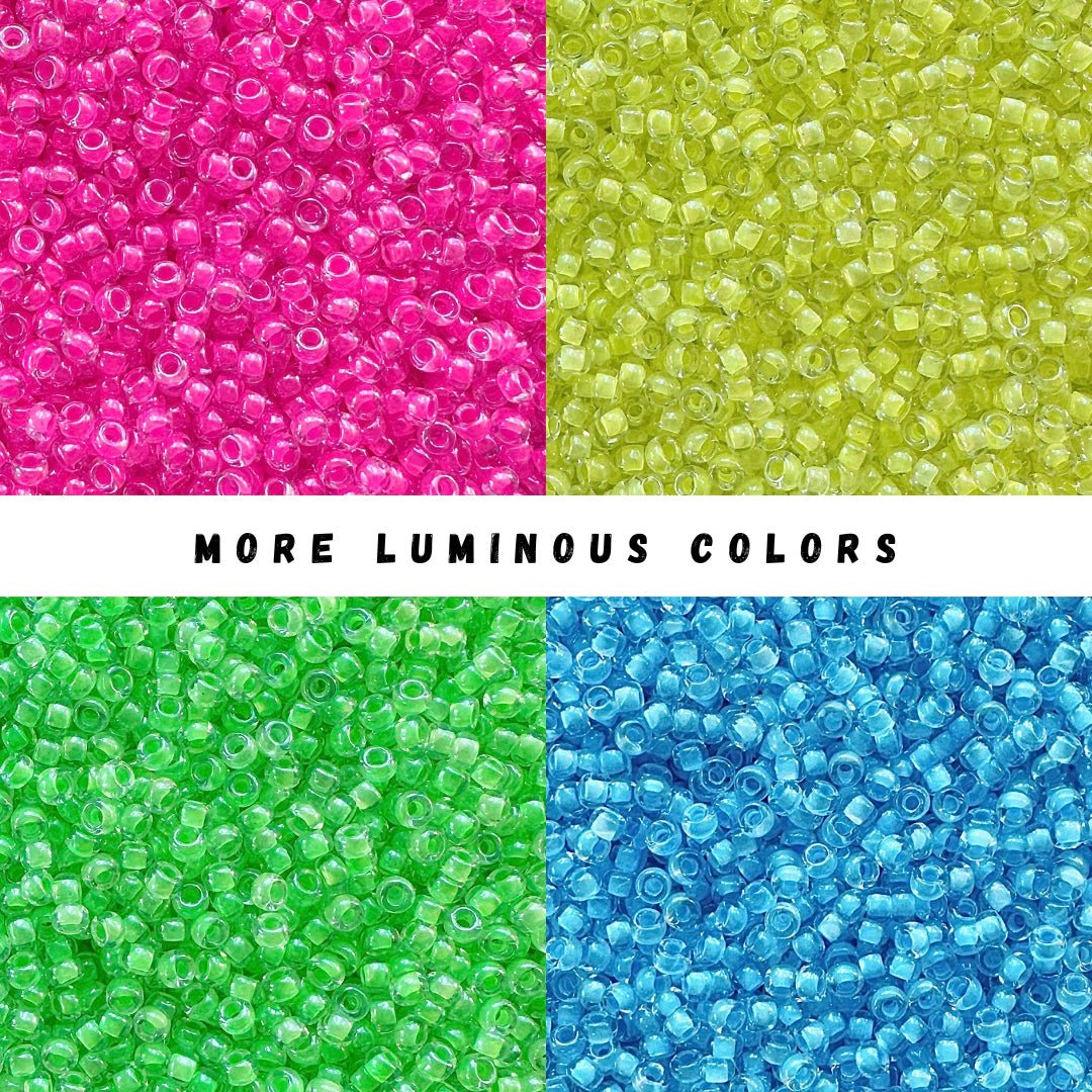 Miyuki 11 - 4302 Luminous Magenta - The Bead Mix