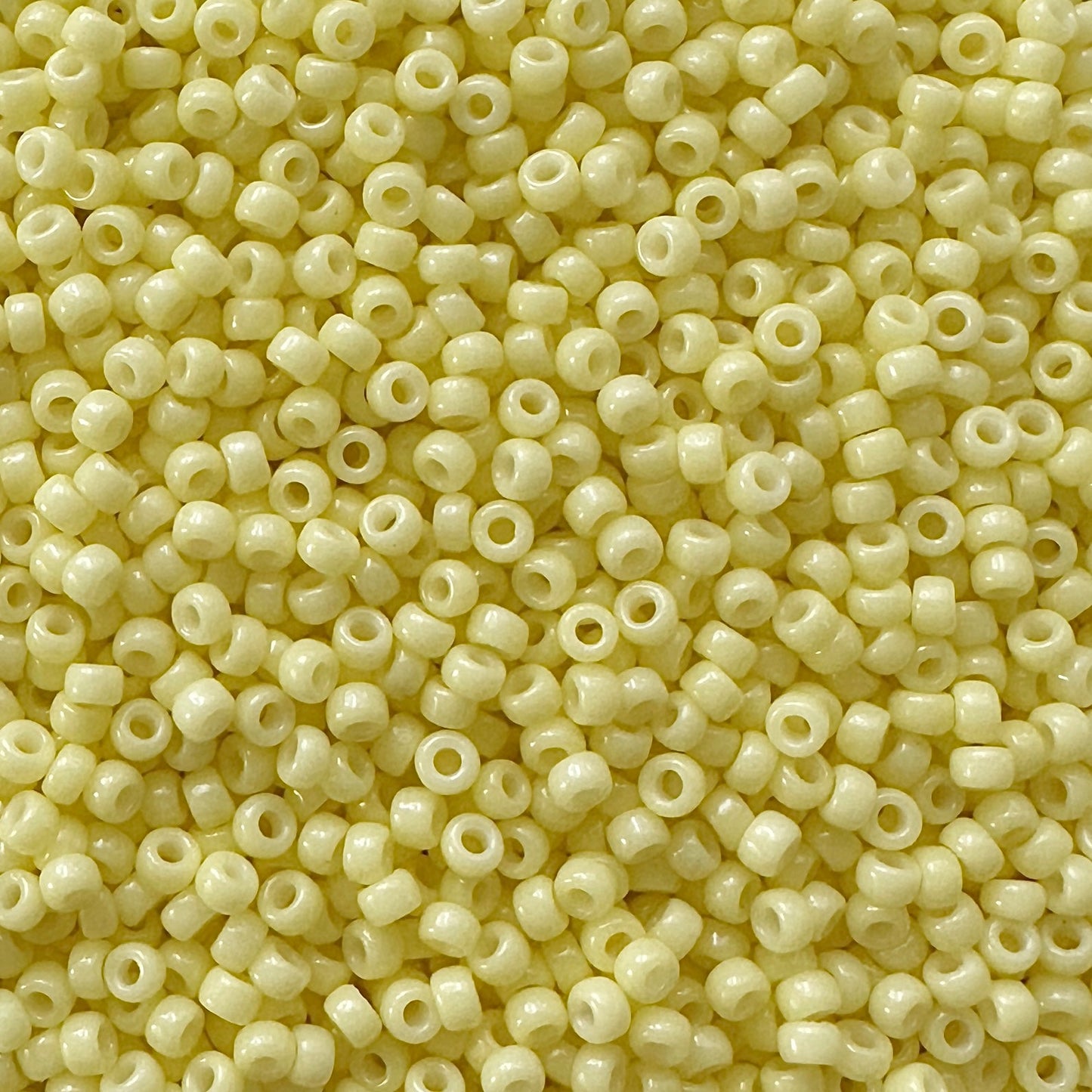 Miyuki 11 - 4451 Duracoat Opaque Lemon Ice - The Bead Mix