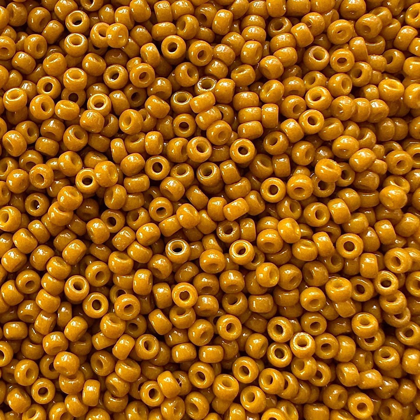 Miyuki 11 - 4456 Duracoat Opaque Spicy Mustard - The Bead Mix