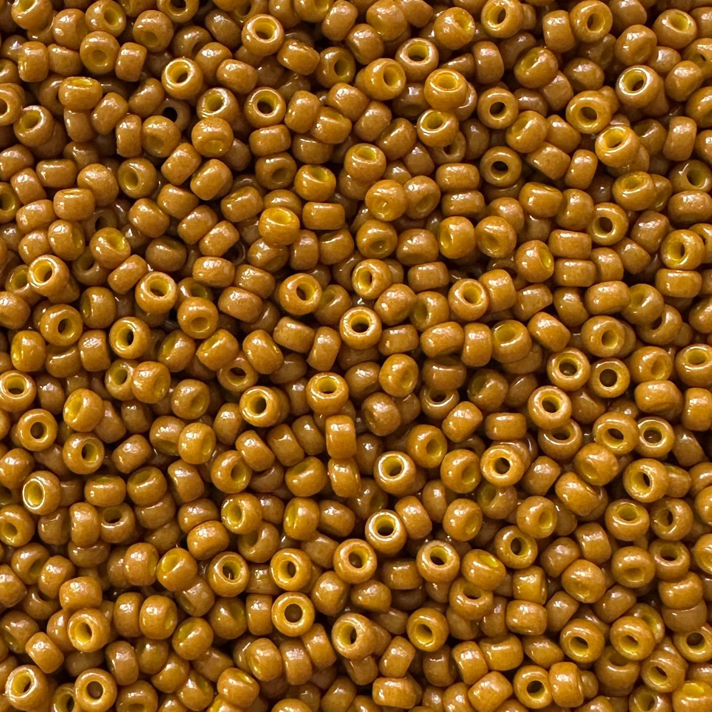 Miyuki 11 - 4460 Duracoat Opaque Camel Brown - The Bead Mix