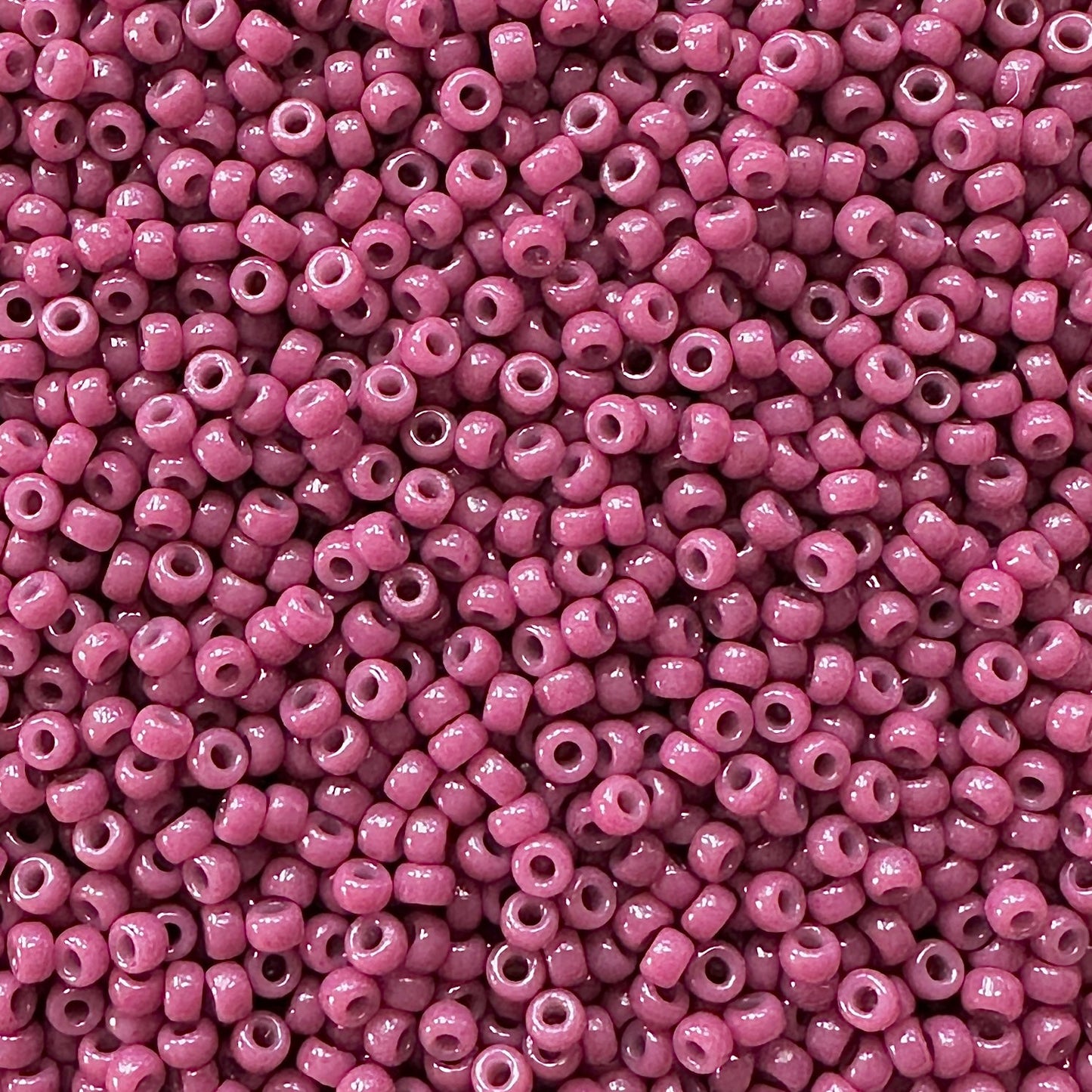 Miyuki 11 - 4468 Duracoat Opaque Mulberry - The Bead Mix