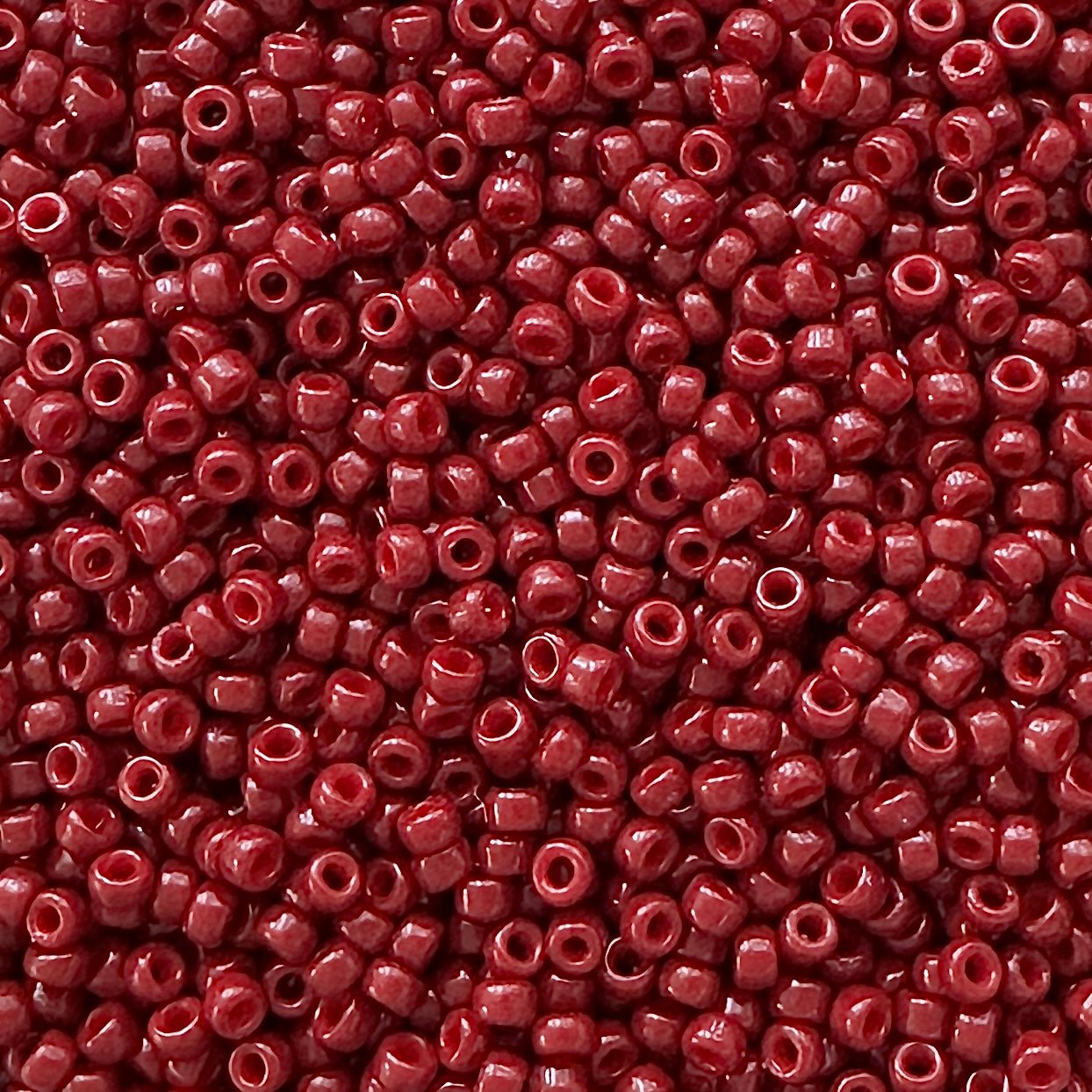 Miyuki 11 - 4469 Duracoat Opaque Maroon - The Bead Mix