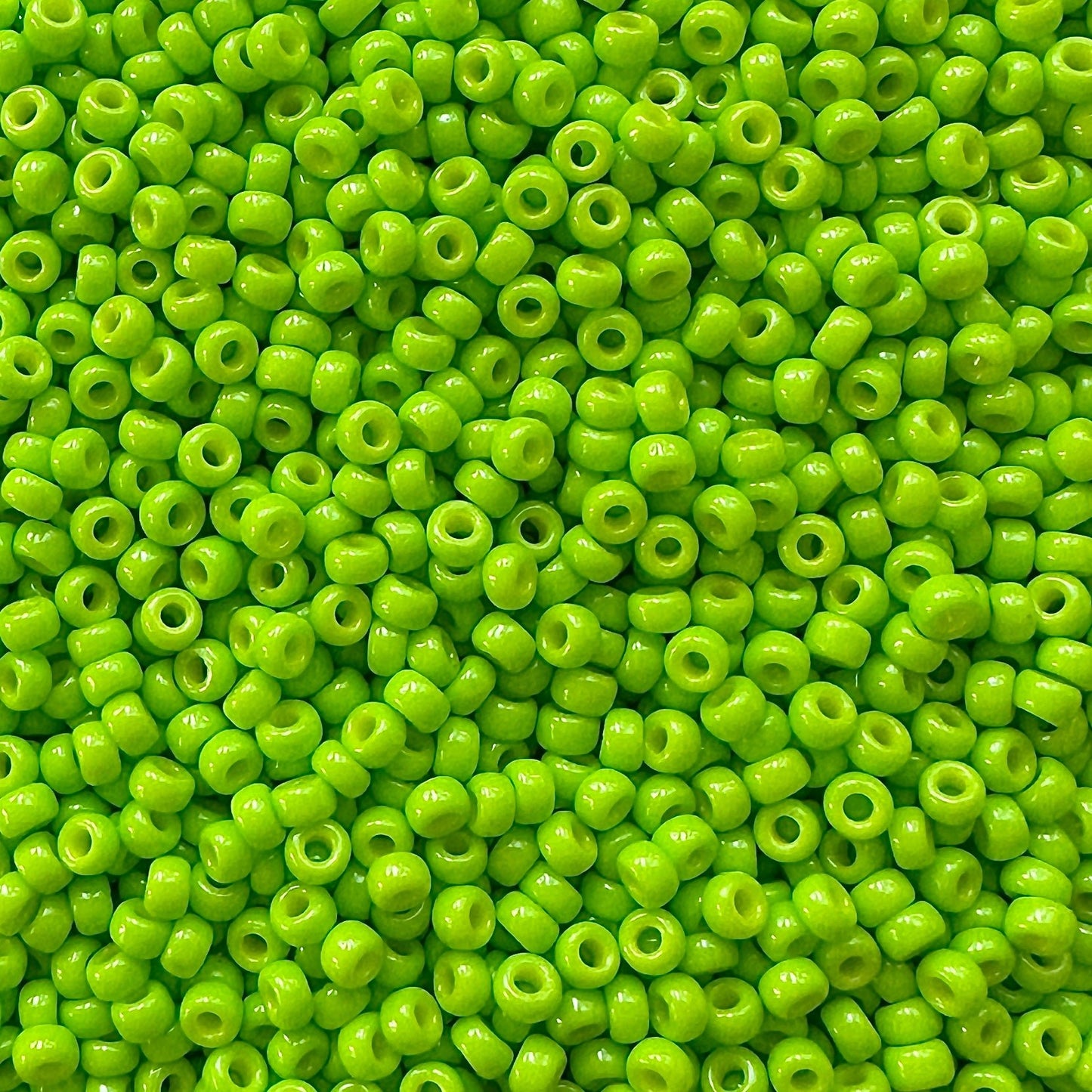 Miyuki 11 - 4471 Duracoat Opaque Slime Green - The Bead Mix