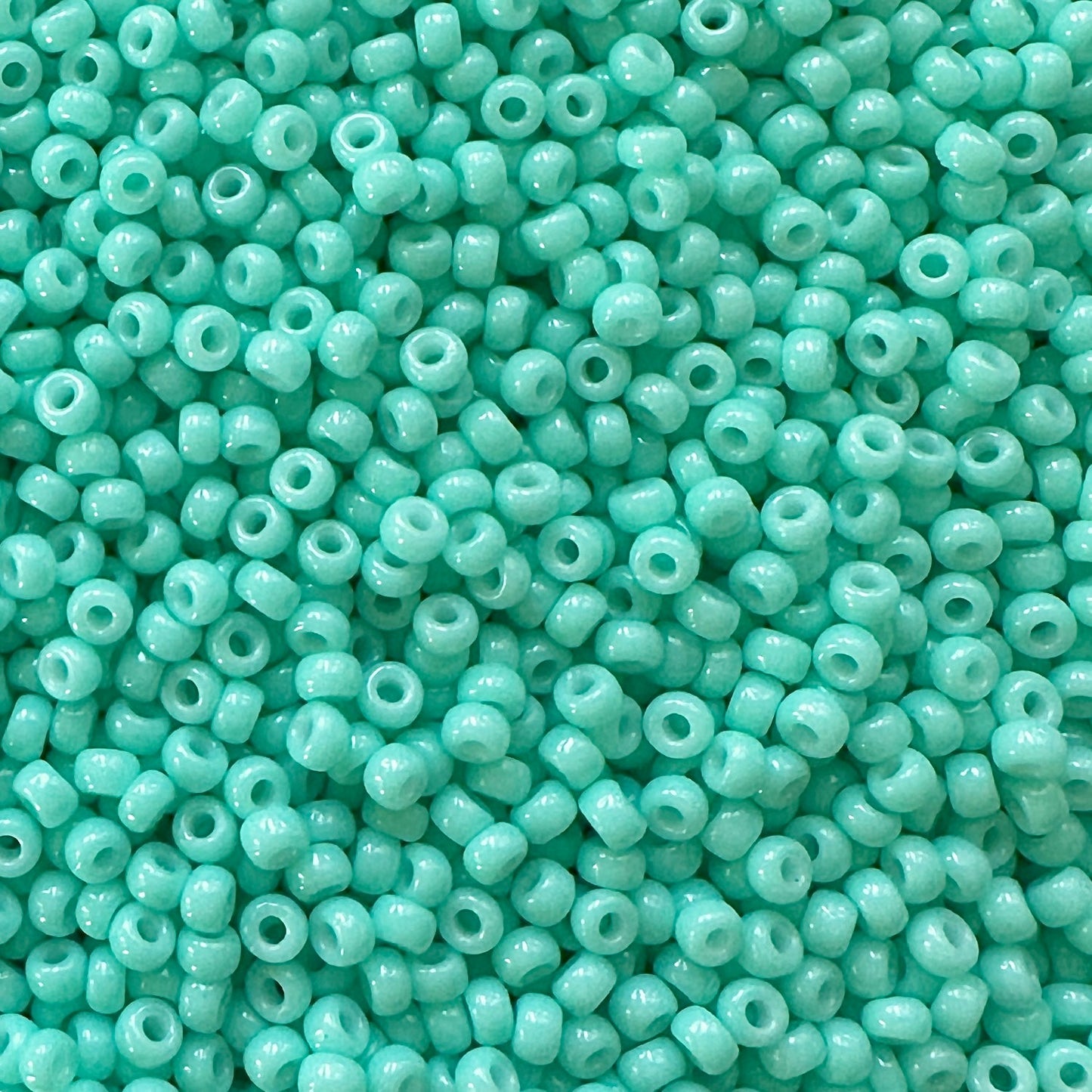 Miyuki 11 - 4472 Duracoat Opaque Aquamarine - The Bead Mix