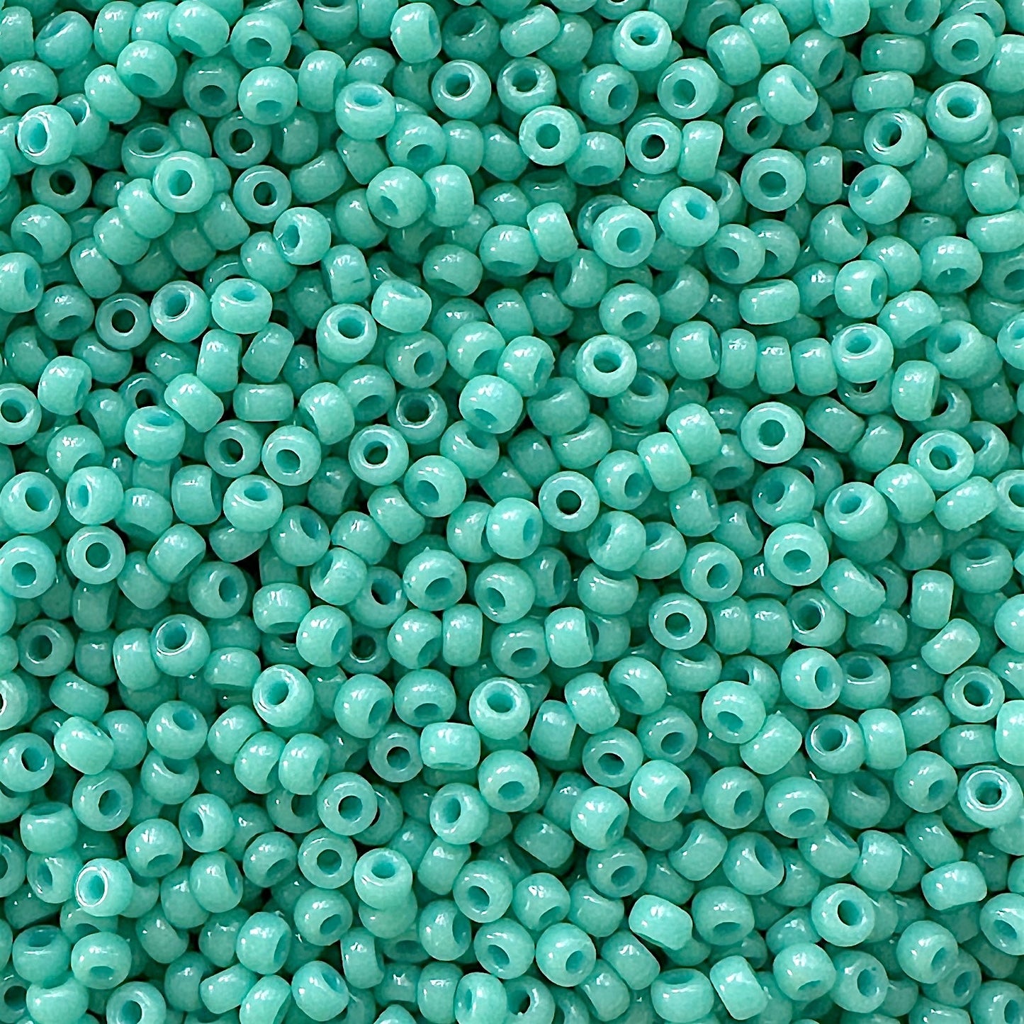 Miyuki 11 - 4475 Duracoat Opaque Turquoise - The Bead Mix