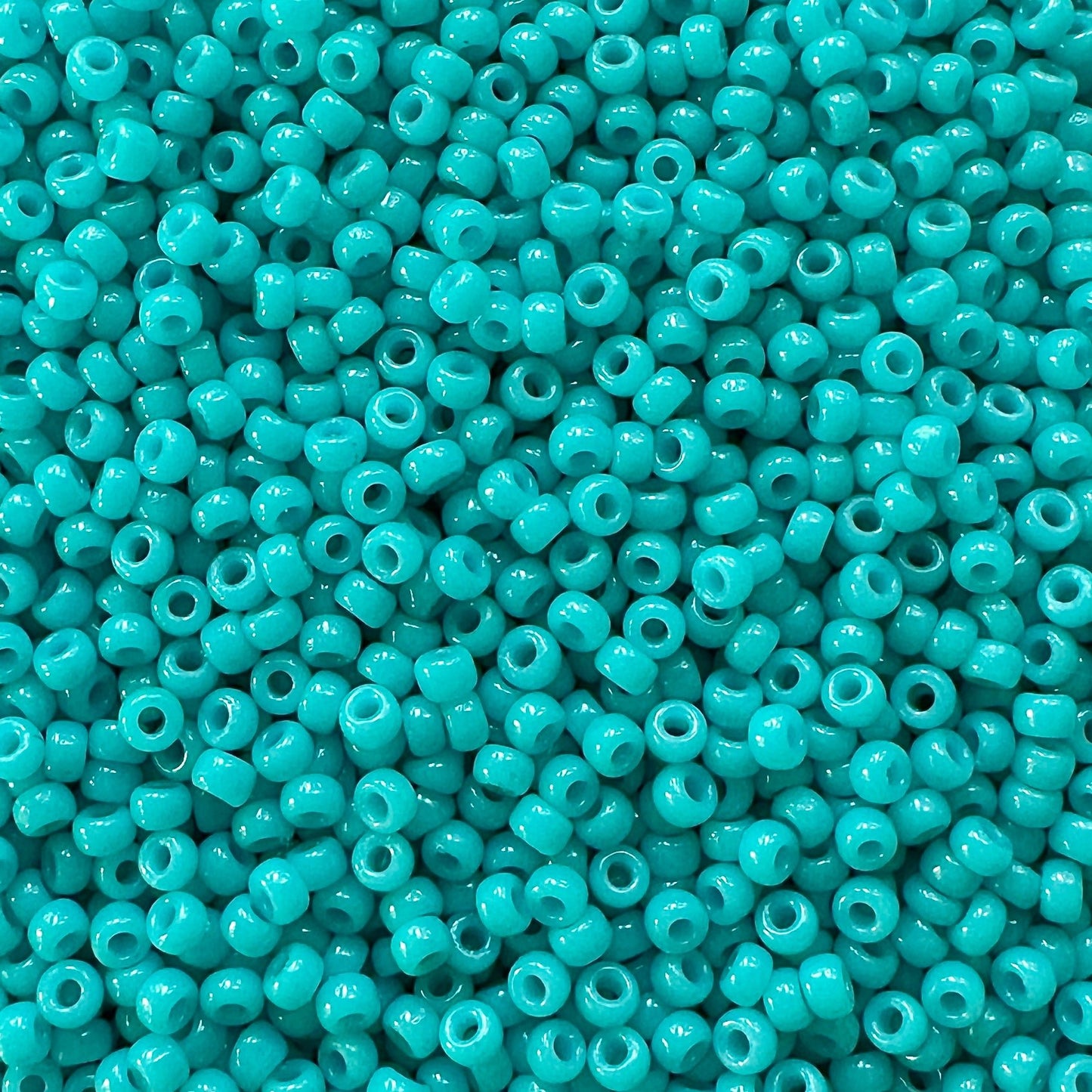 Miyuki 11 - 4480 Duracoat Opaque Turquoise Blue - The Bead Mix