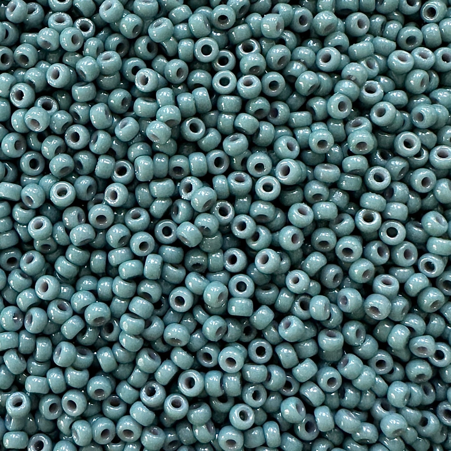 Miyuki 11 - 4481 Duracoat Opaque Ocean - The Bead Mix
