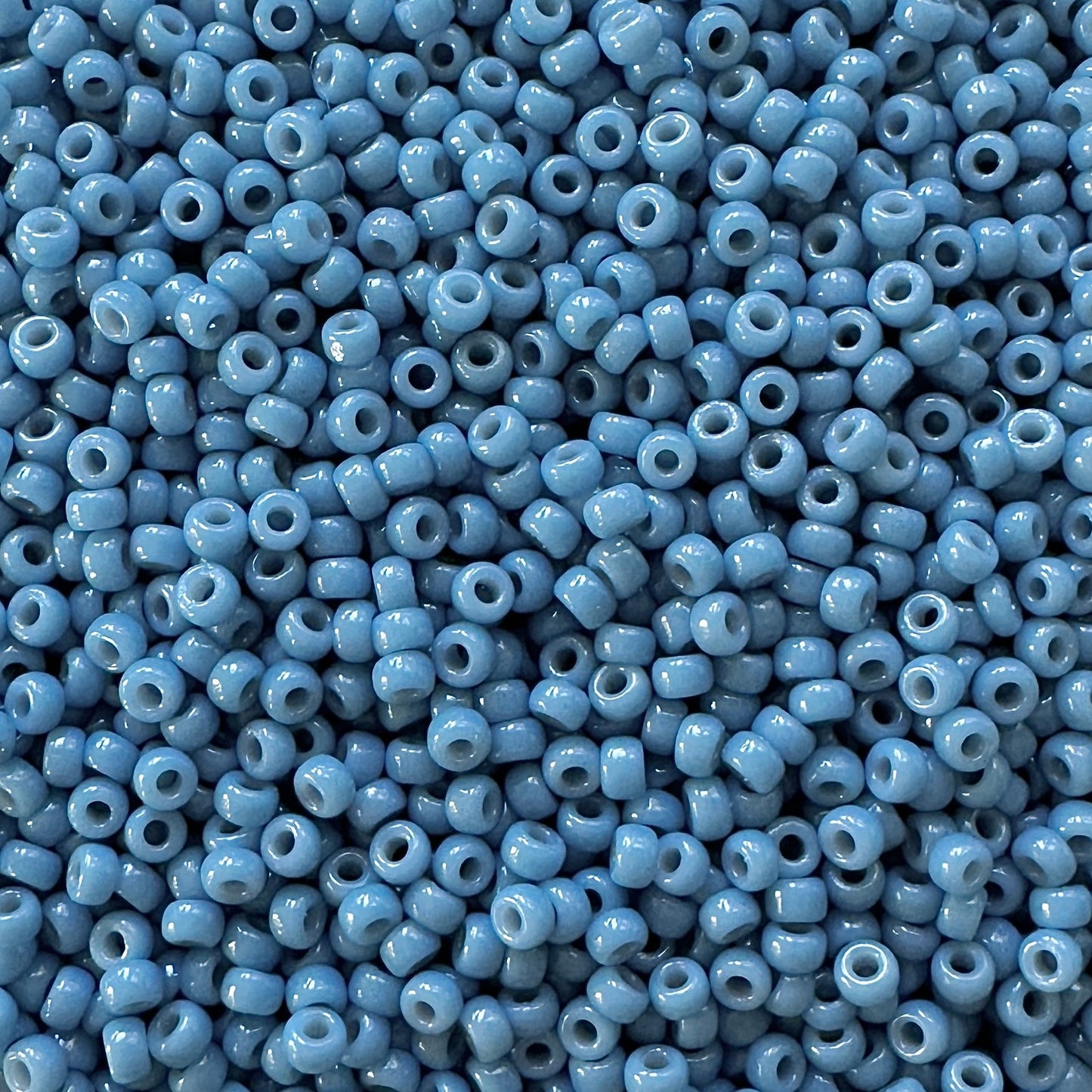 Miyuki 11 - 4482 Duracoat Opaque Denim - The Bead Mix