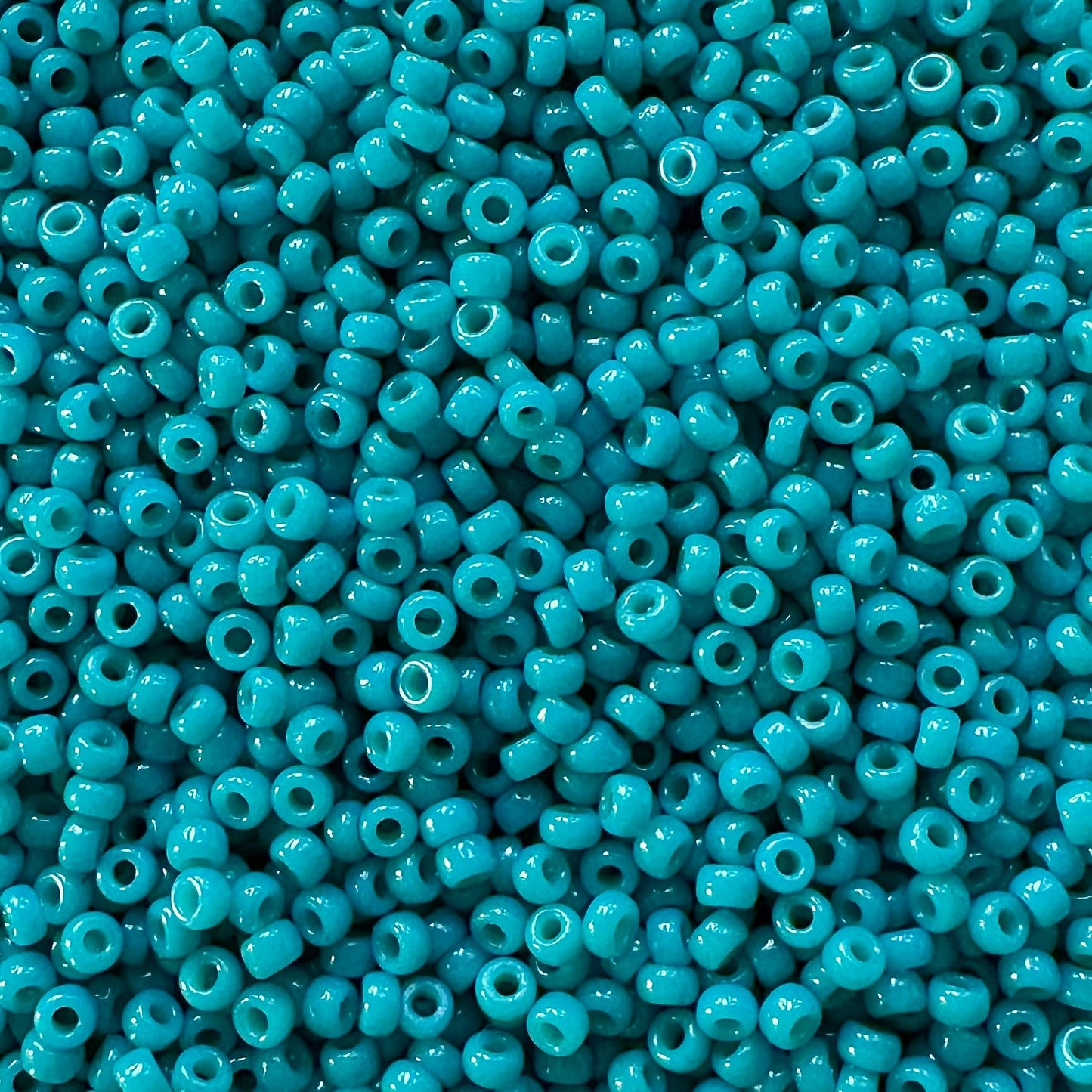 Miyuki 11 - 4483 Duracoat Opaque Bondi Blue - The Bead Mix