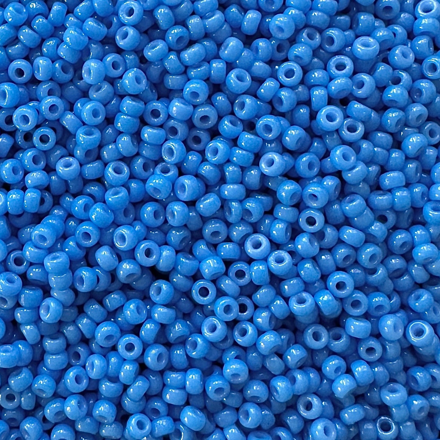 Miyuki 11 - 4484 Duracoat Opaque Azure - The Bead Mix