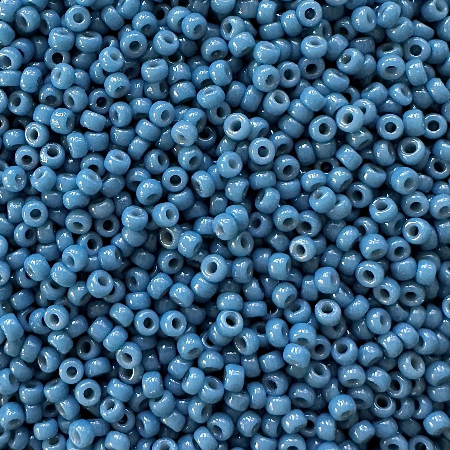 Miyuki 11 - 4485 Duracoat Opaque Dark Denim - The Bead Mix