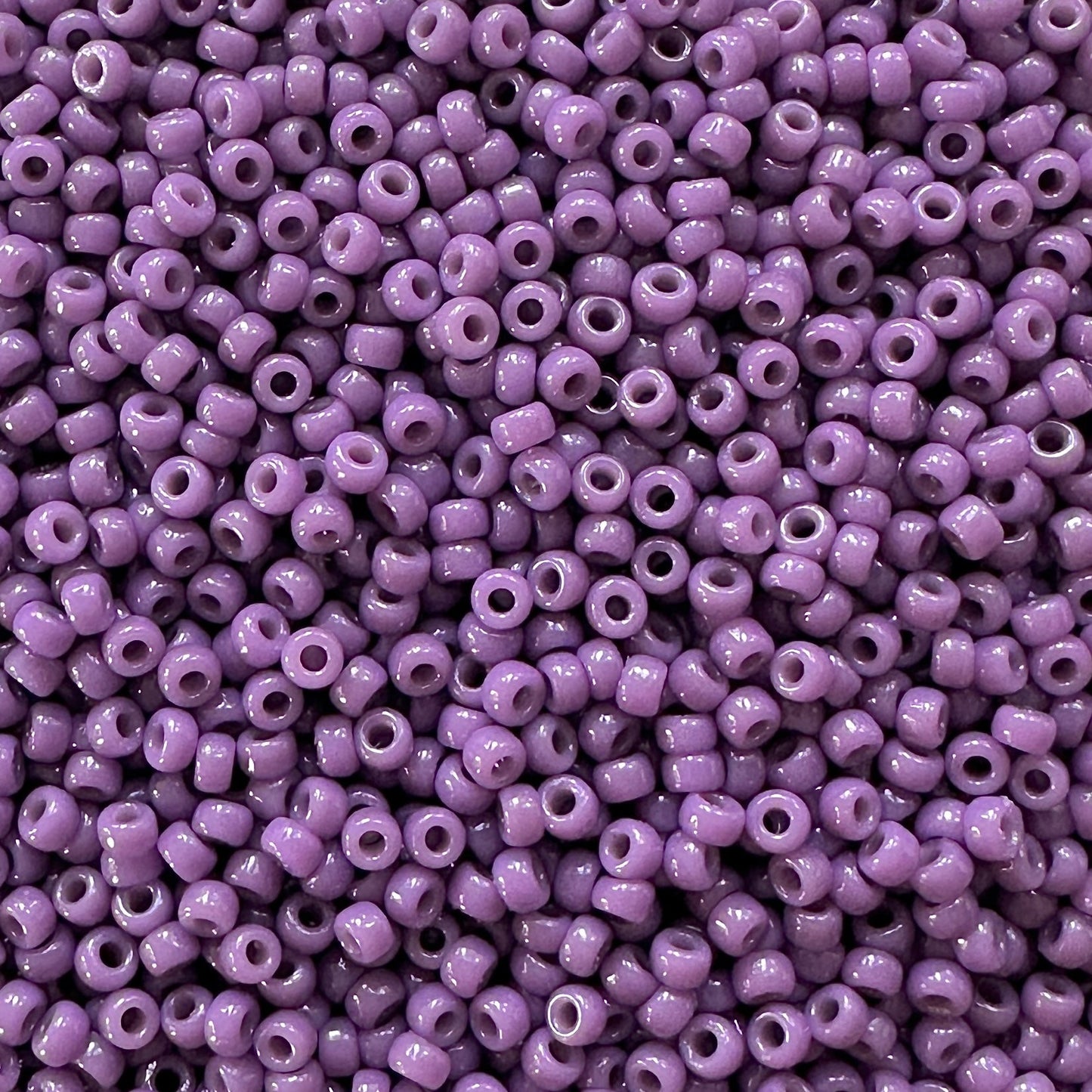 Miyuki 11 - 4489 Duracoat Opaque Dark Lilac - The Bead Mix