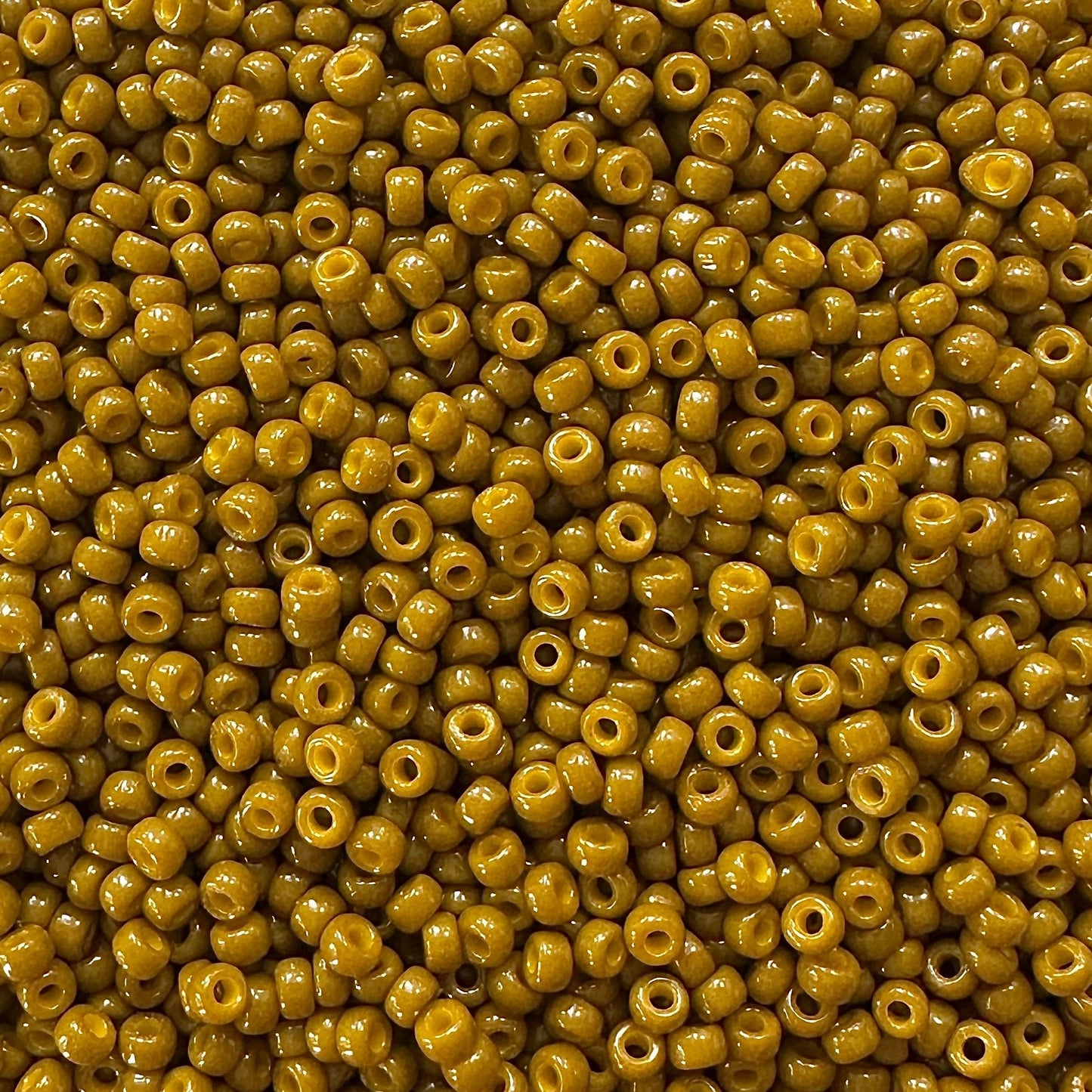 Miyuki 11 - 4491 Duracoat Opaque Olive Brown - The Bead Mix