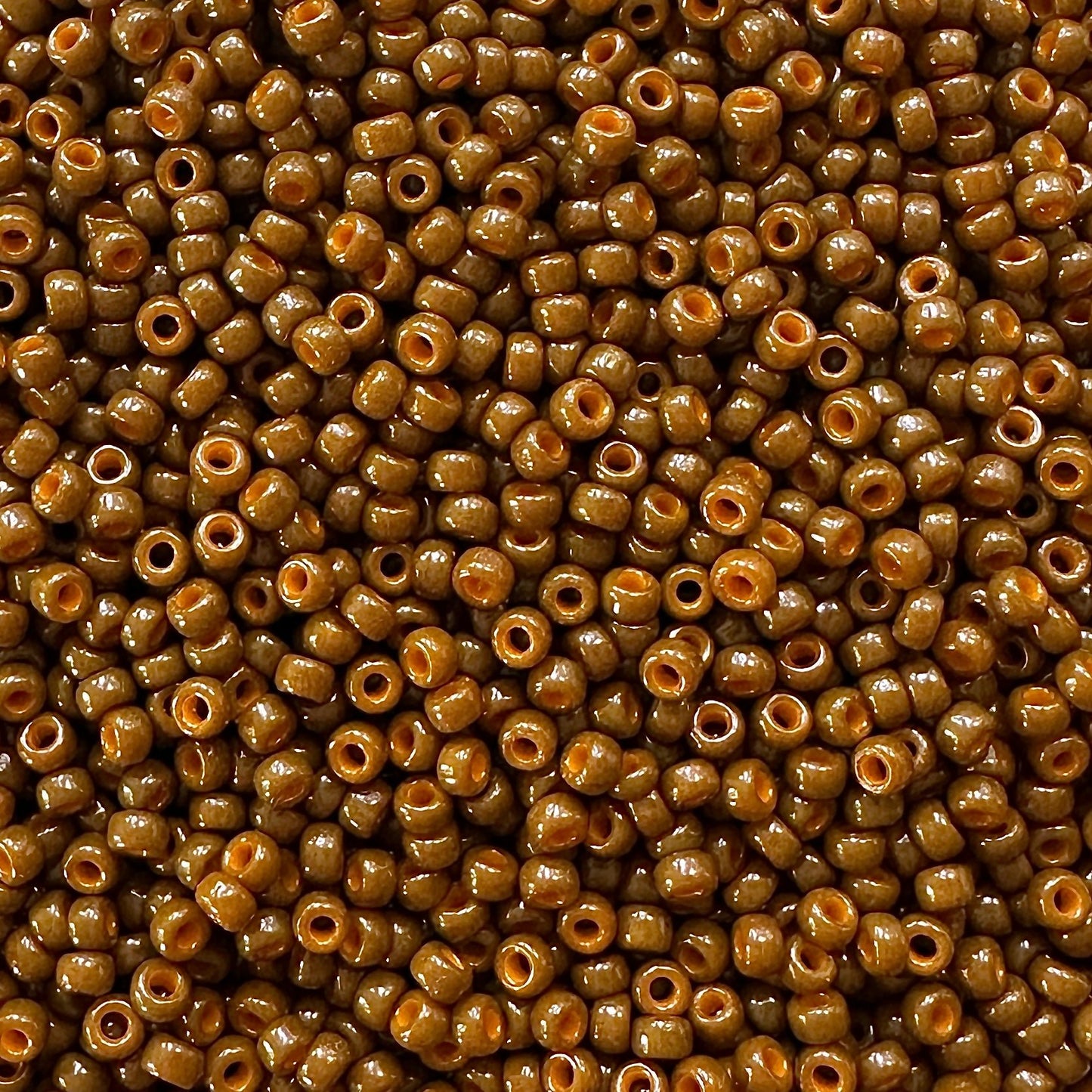 Miyuki 11 - 4492 Duracoat Opaque Sepia - The Bead Mix