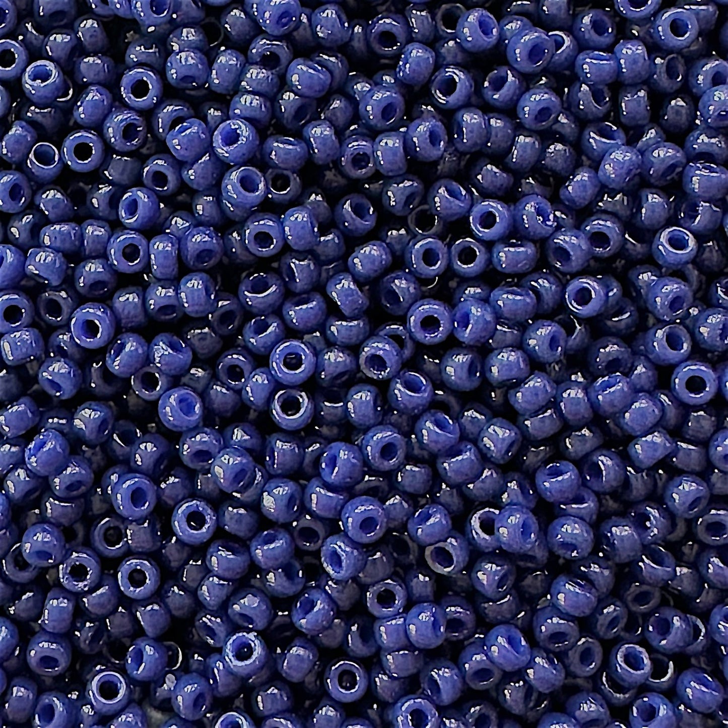 Miyuki 11 - 4493 Duracoat Opaque Navy - The Bead Mix