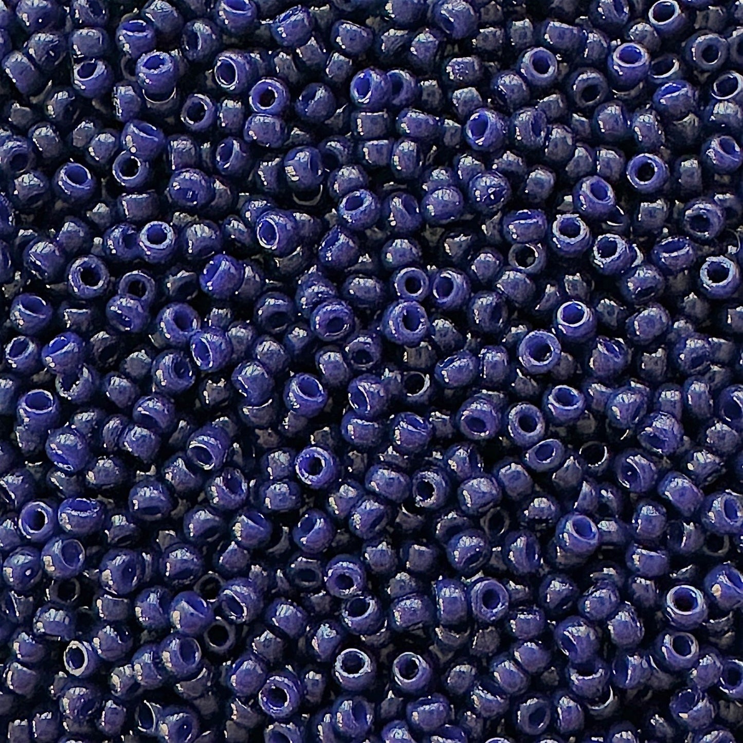Miyuki 11 - 4494 Duracoat Opaque Midnight - The Bead Mix