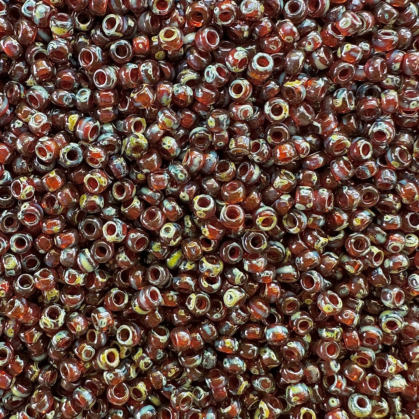 Miyuki 11 - 4503 Transparent Flame Picasso - The Bead Mix