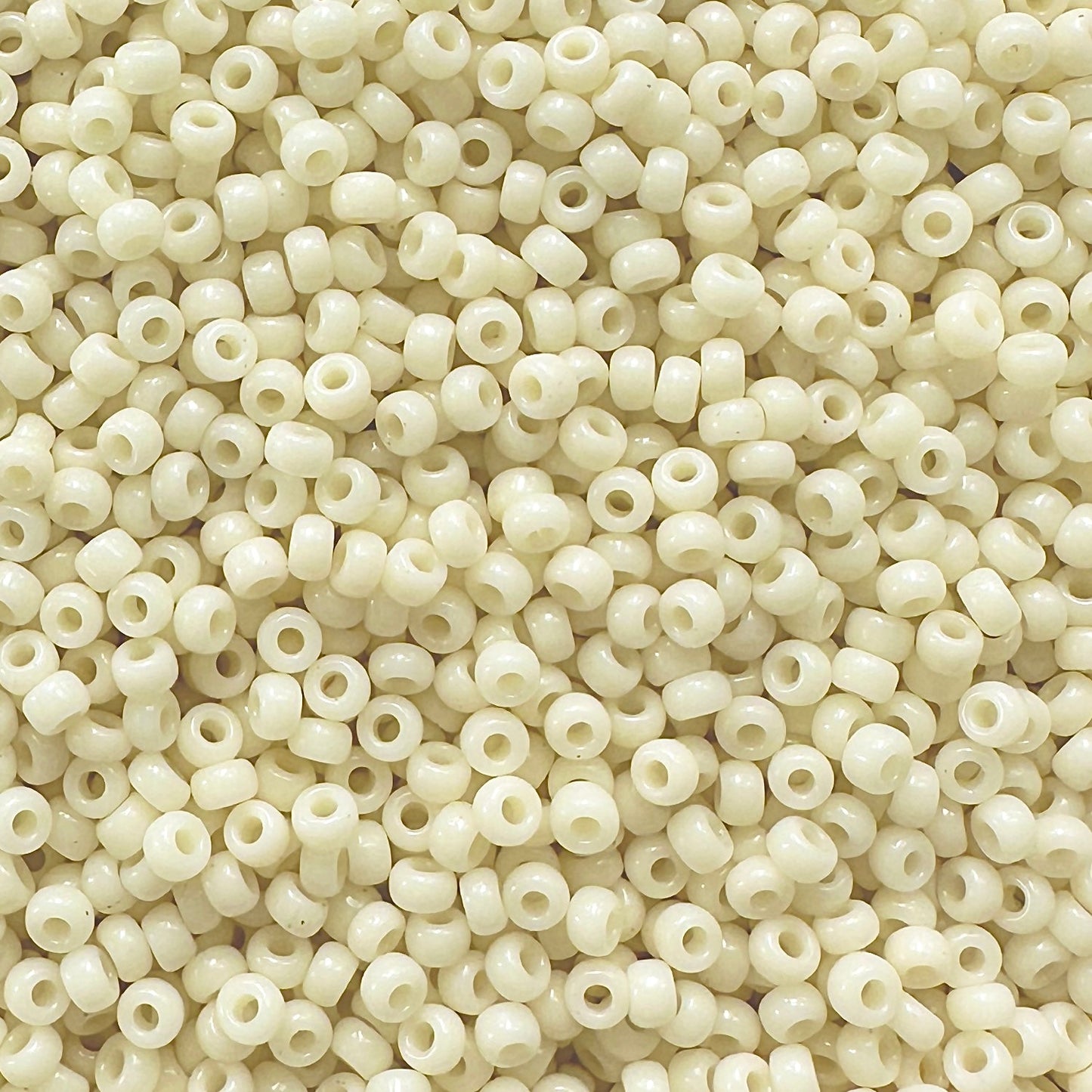 Miyuki 11 - 491 Opaque Cream - The Bead Mix
