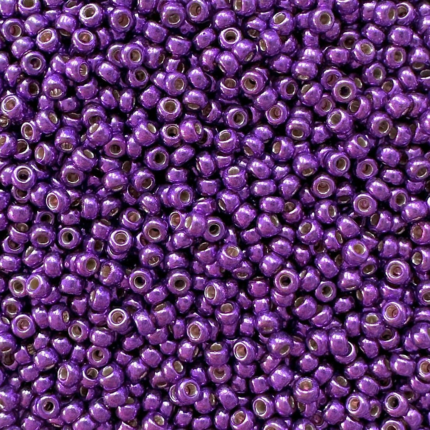 Miyuki 11 - 5108 Duracoat Galvanized Purple Orchid - The Bead Mix