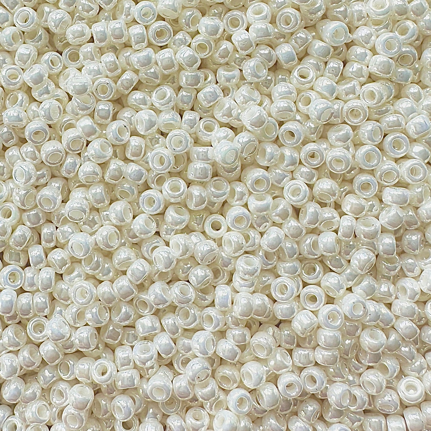 Miyuki 11 - 591 Opaque Pearl Luster - The Bead Mix