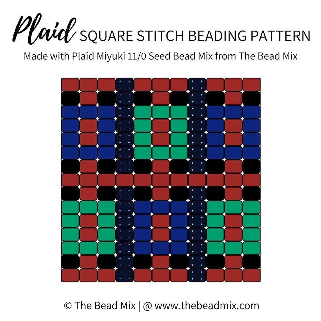 Plaid 11/0 Miyuki Seed Bead Mix - The Bead Mix