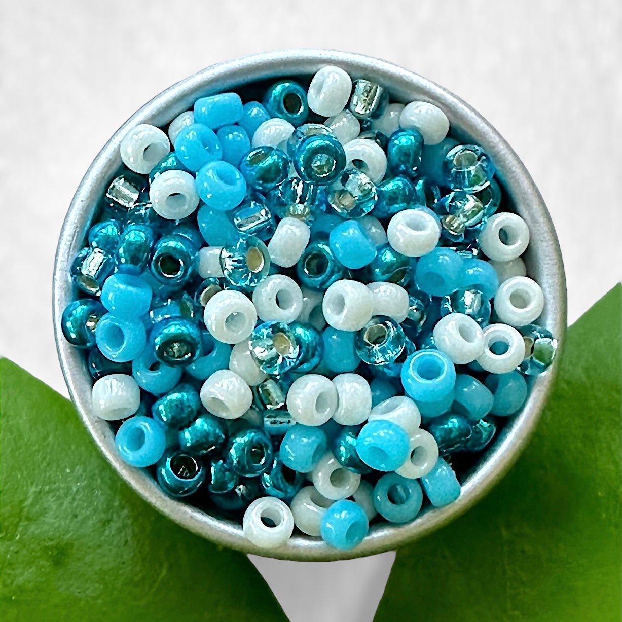 Snowy Days 11/0 Miyuki Seed Bead Mix - The Bead Mix
