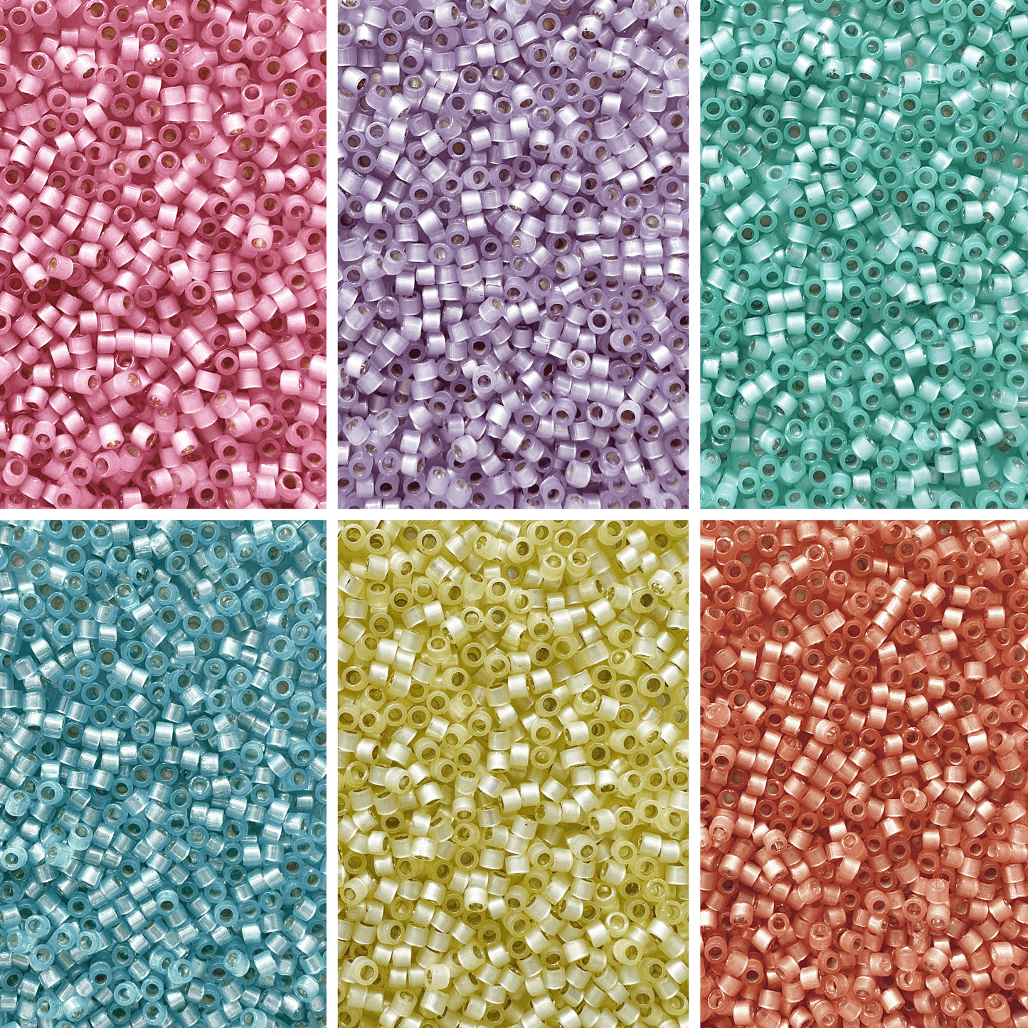 Spring Fling Miyuki 11/0 Delica Bead Set - The Bead Mix