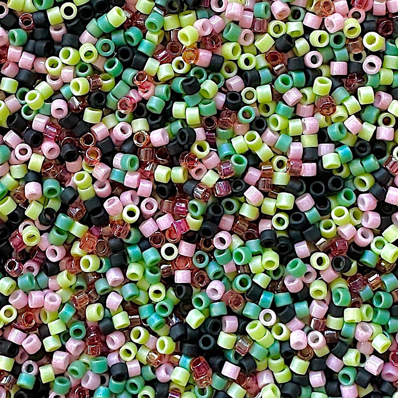 Watermelon 11/0 Miyuki Delica Bead Mix - The Bead Mix