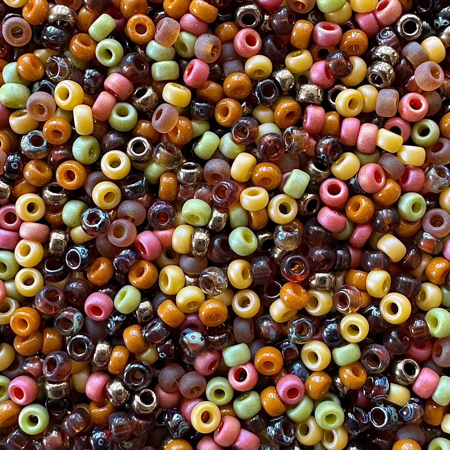 Autumn Leaves 11/0 Miyuki Seed Bead Mix - The Bead Mix