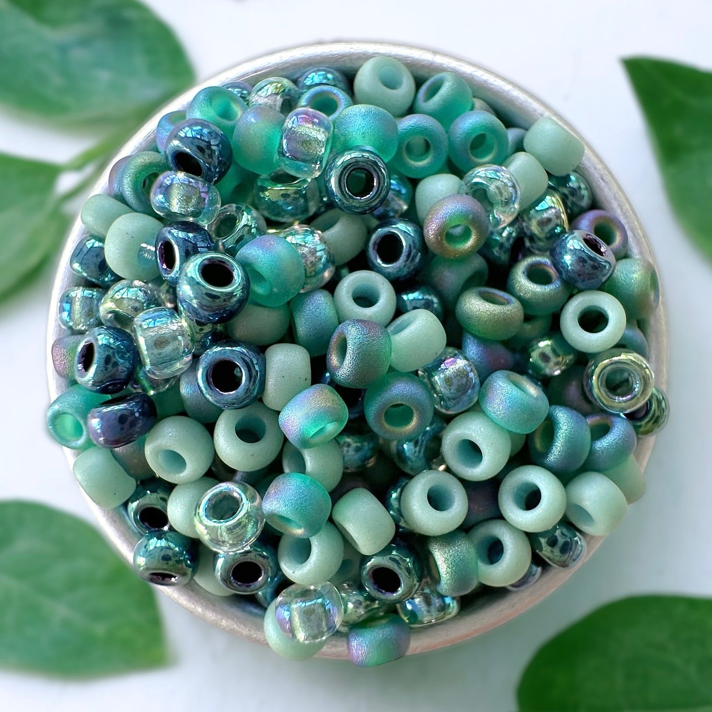 Blue Lagoon 11/0 Miyuki Seed Bead Mix - The Bead Mix