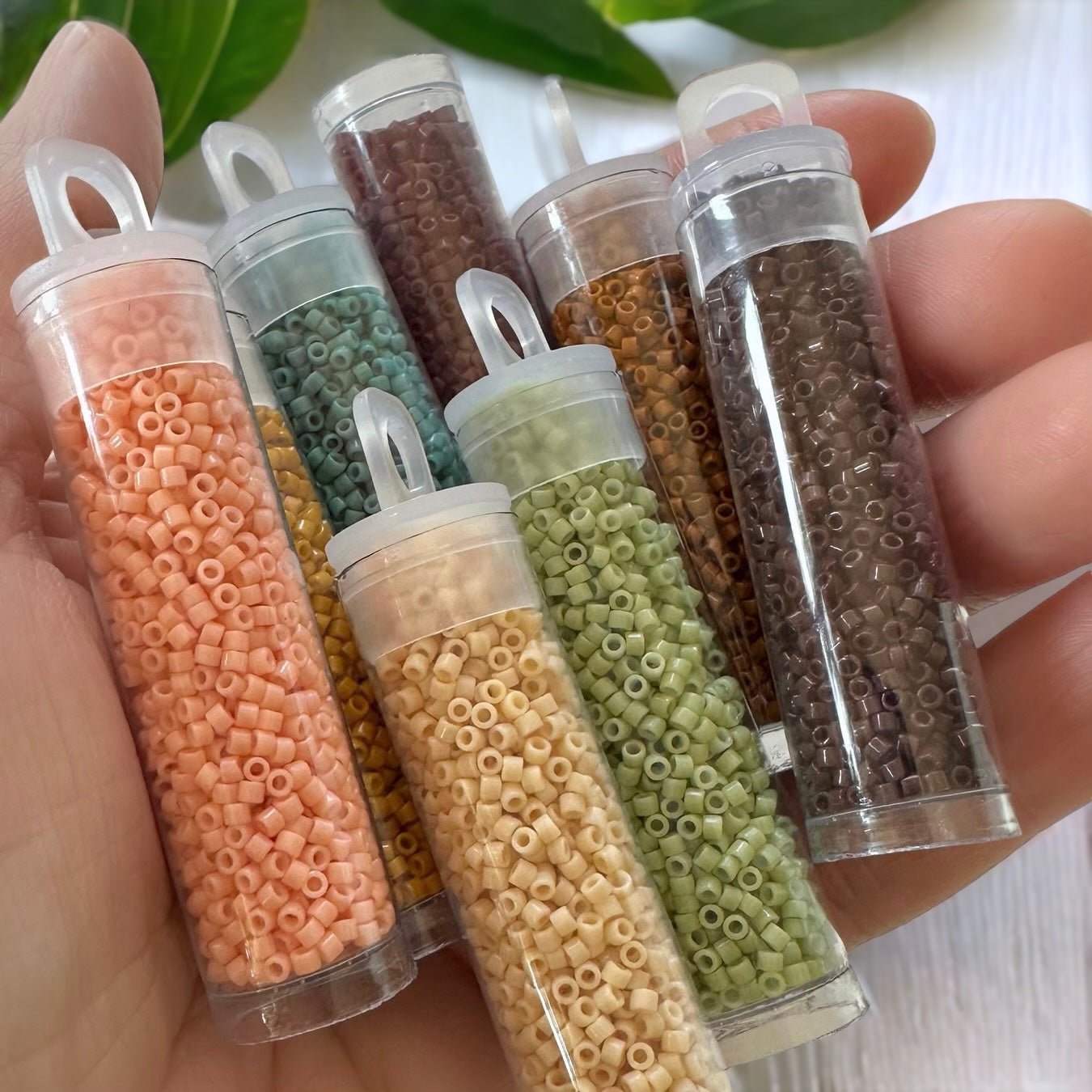 Boho Rainbow 11/0 Miyuki Delica Seed Bead MIx - The Bead Mix