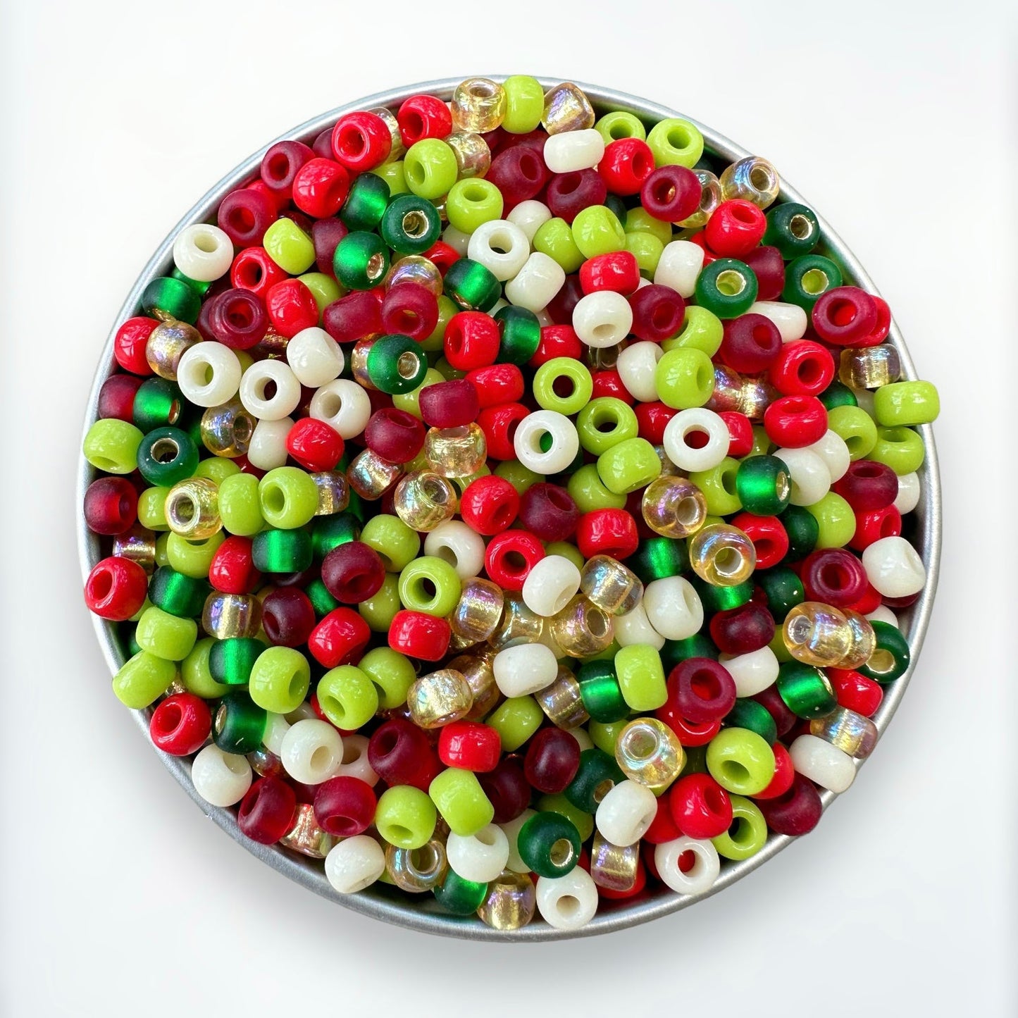 Christmas 6/0 Miyuki Seed Bead Mix - The Bead Mix
