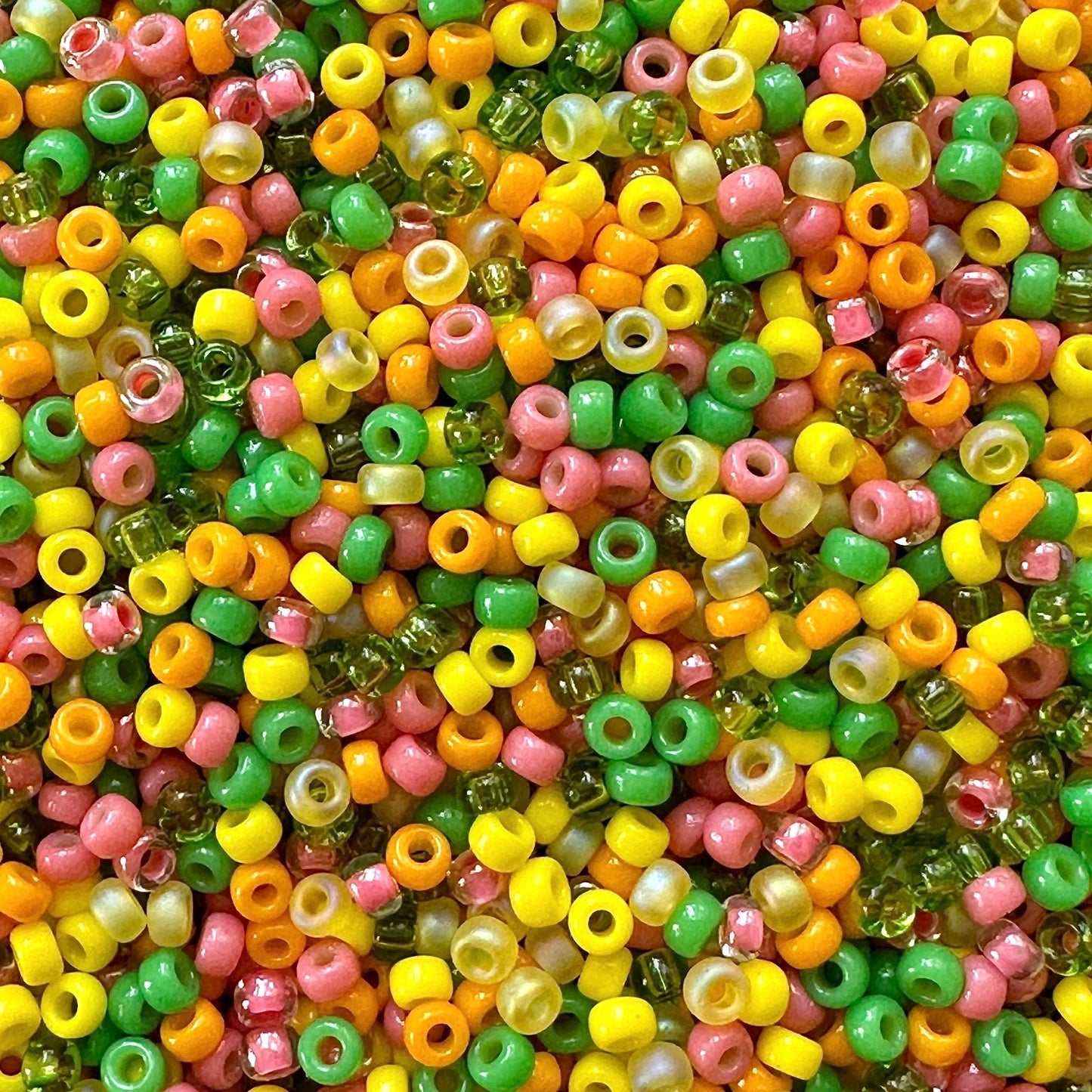 Citrus Burst 11/0 Miyuki Seed Bead Mix - The Bead Mix