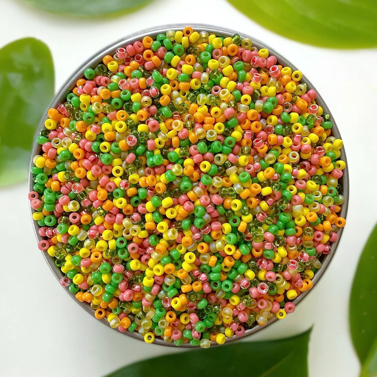 Citrus Burst 11/0 Miyuki Seed Bead Mix - The Bead Mix