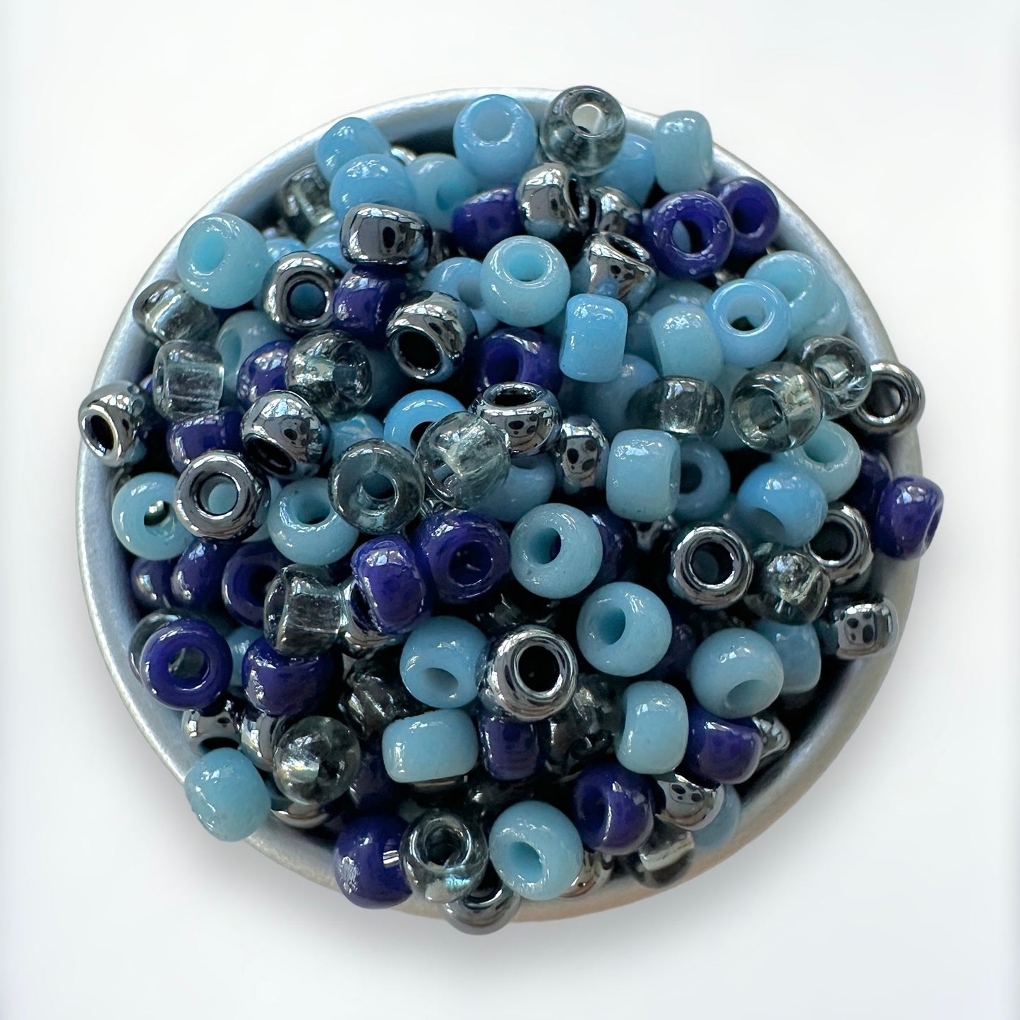 Denim Blues 11/0 Miyuki Seed Bead Mix - The Bead Mix