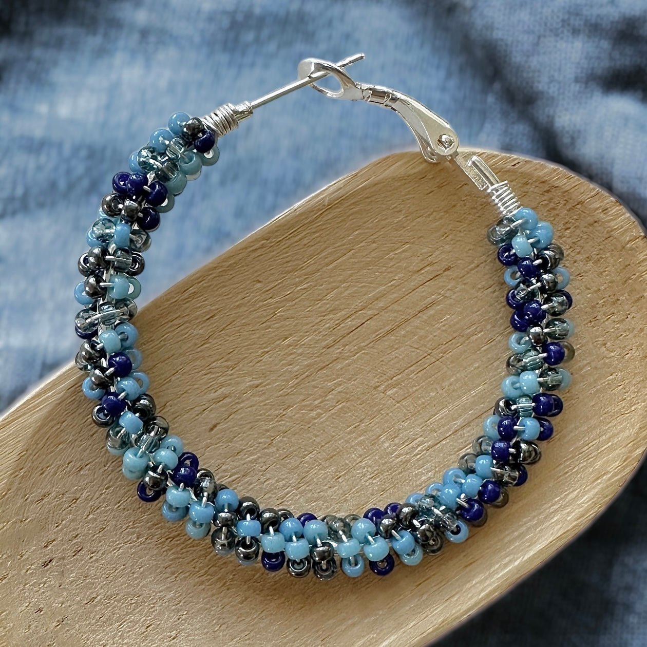 Denim Blues 11/0 Miyuki Seed Bead Mix - The Bead Mix